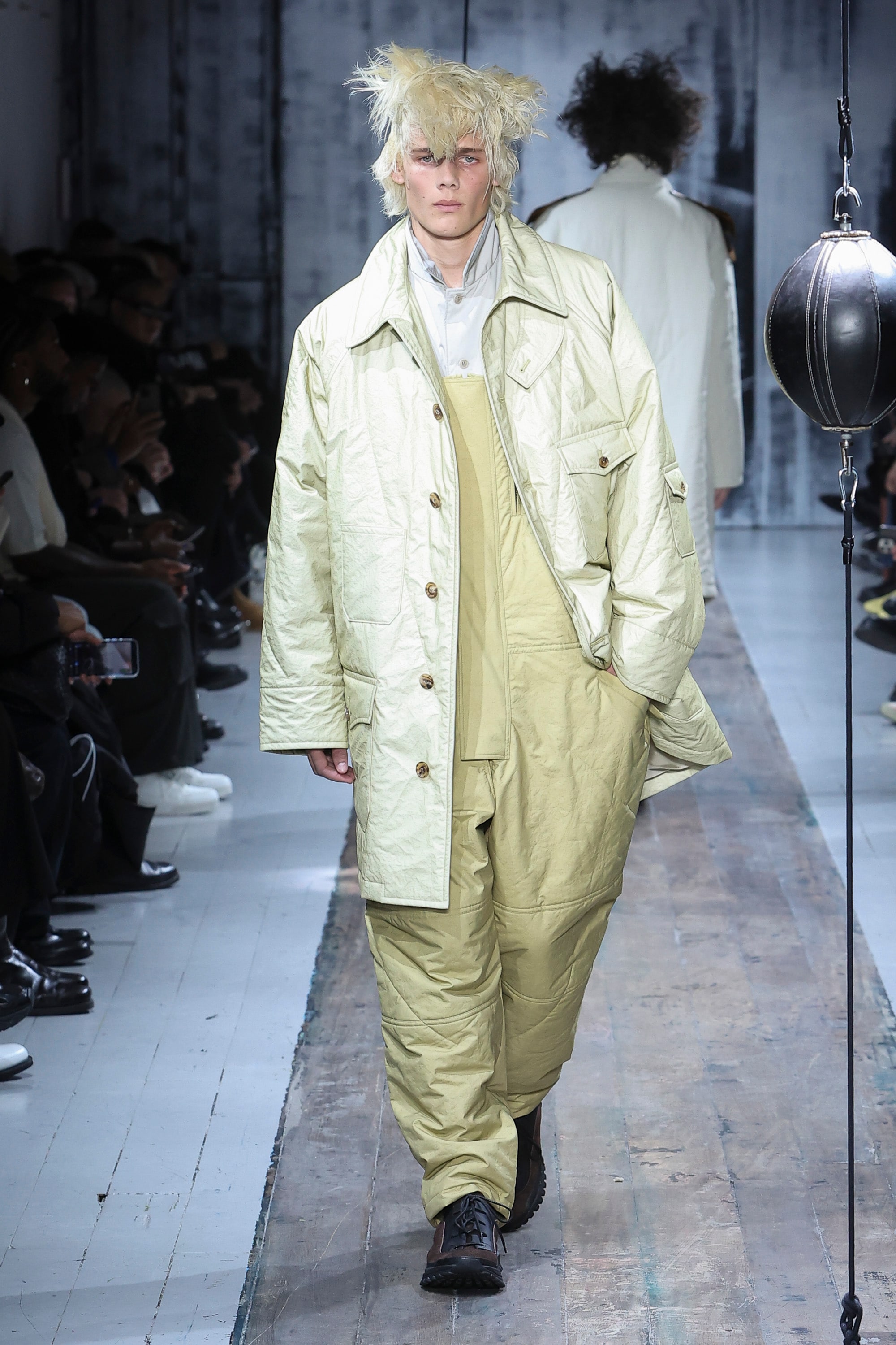 VELOUR MAT SMOOTH GHILLIE SHOES