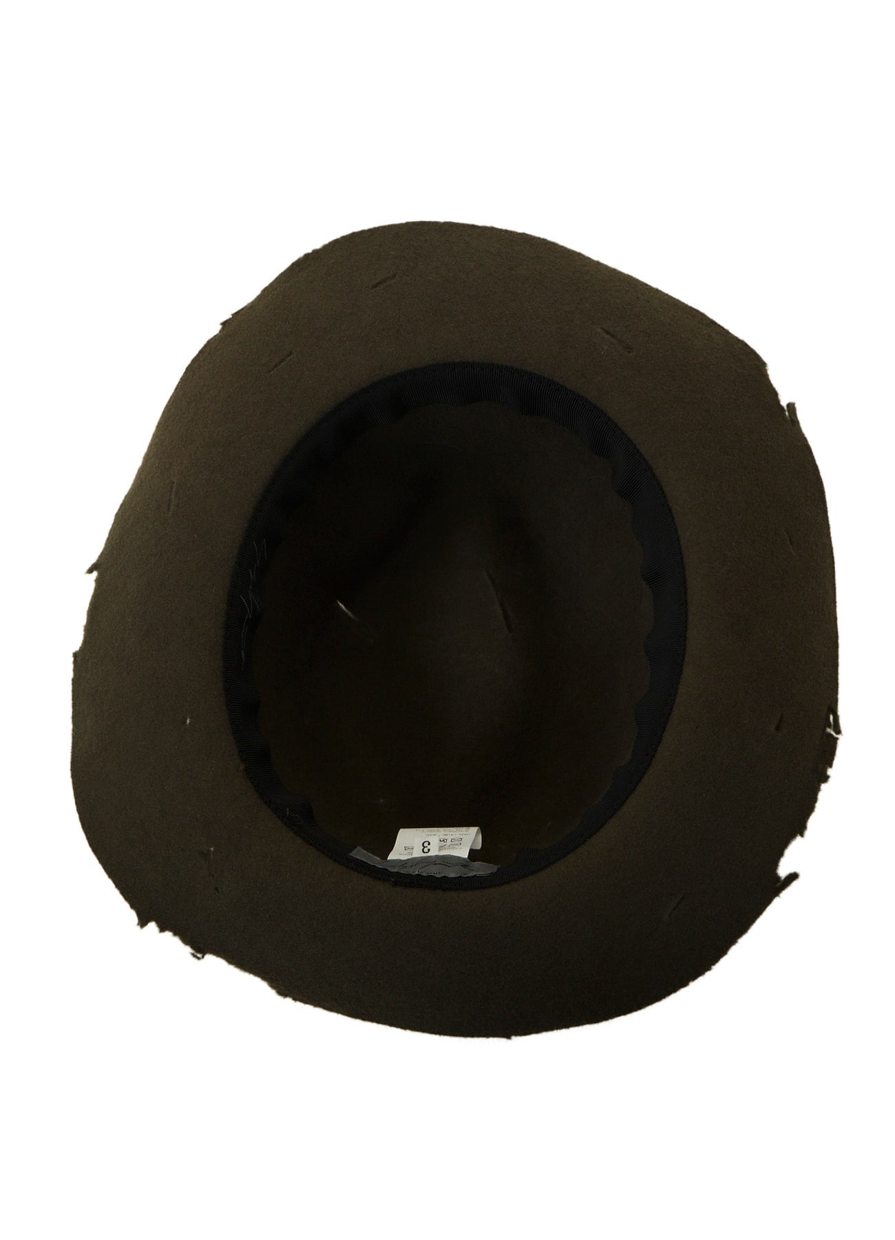 WOOL BODY CUT OUT HAT