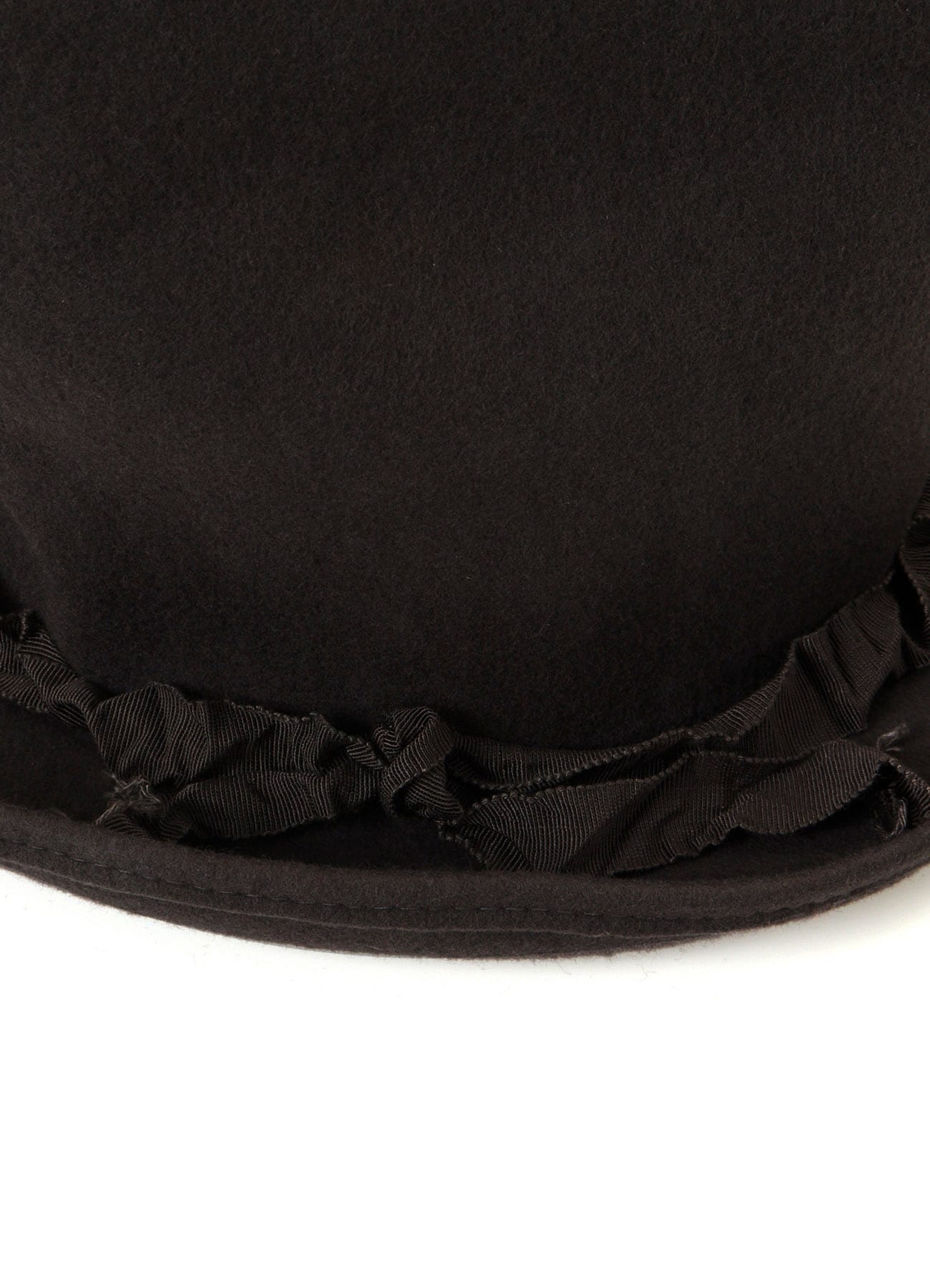 WOOL HAT BODY B ROLLED CROWN