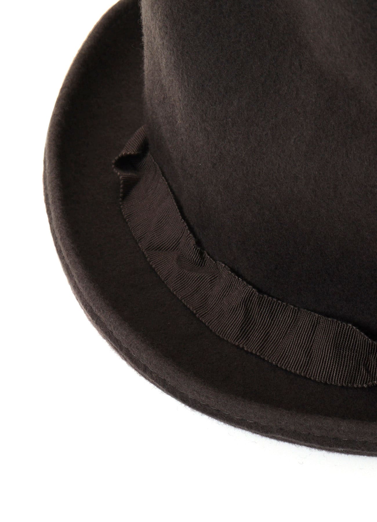 WOOL HAT BODY B ROLLED CROWN