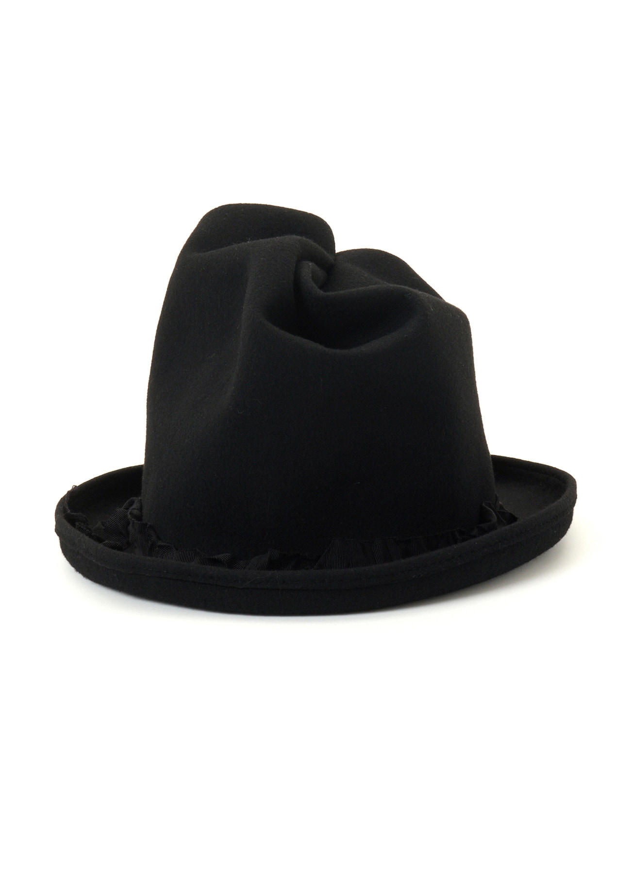 WOOL HAT BODY B ROLLED CROWN