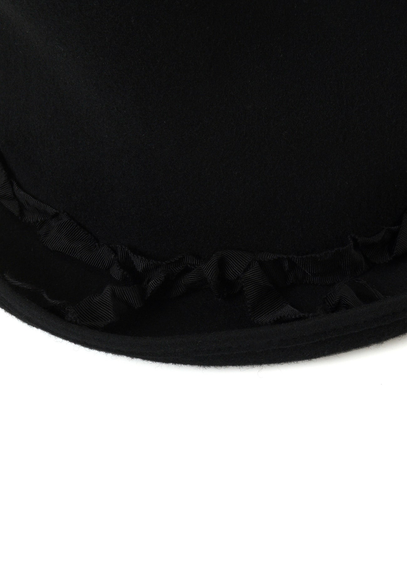 WOOL HAT BODY B ROLLED CROWN