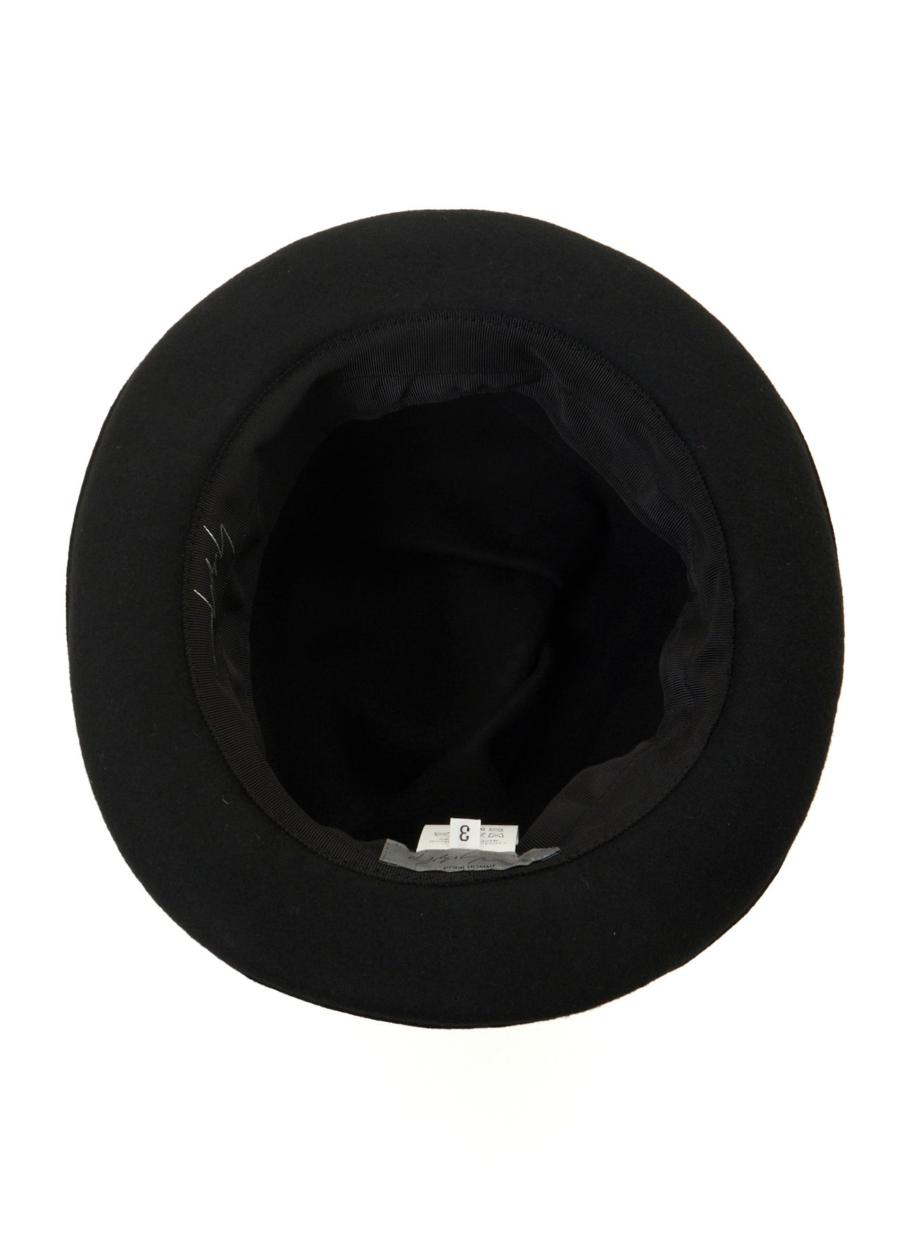WOOL HAT BODY B ROLLED CROWN