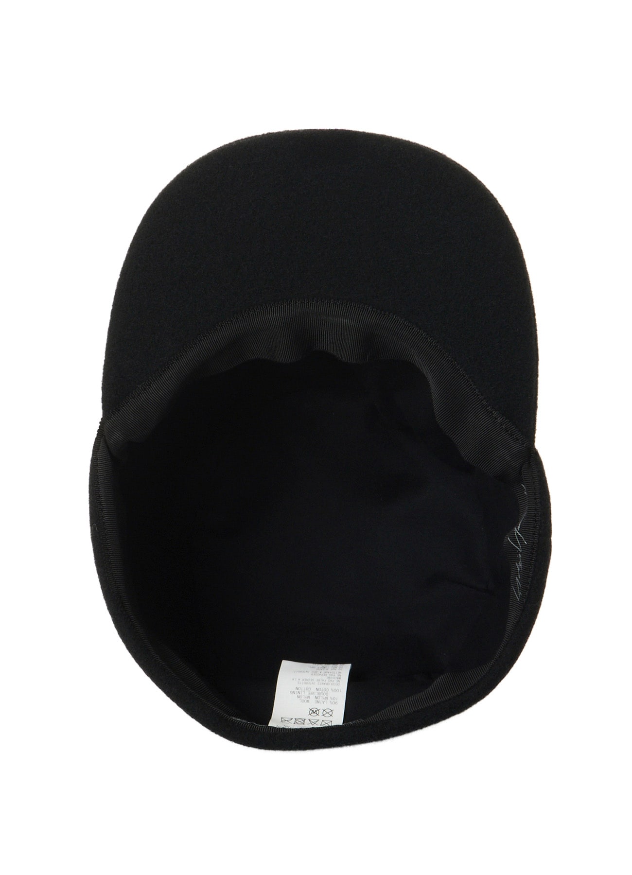 WOOL MOSSER MILITARY CAP(M Black): Yohji Yamamoto POUR HOMME｜THE