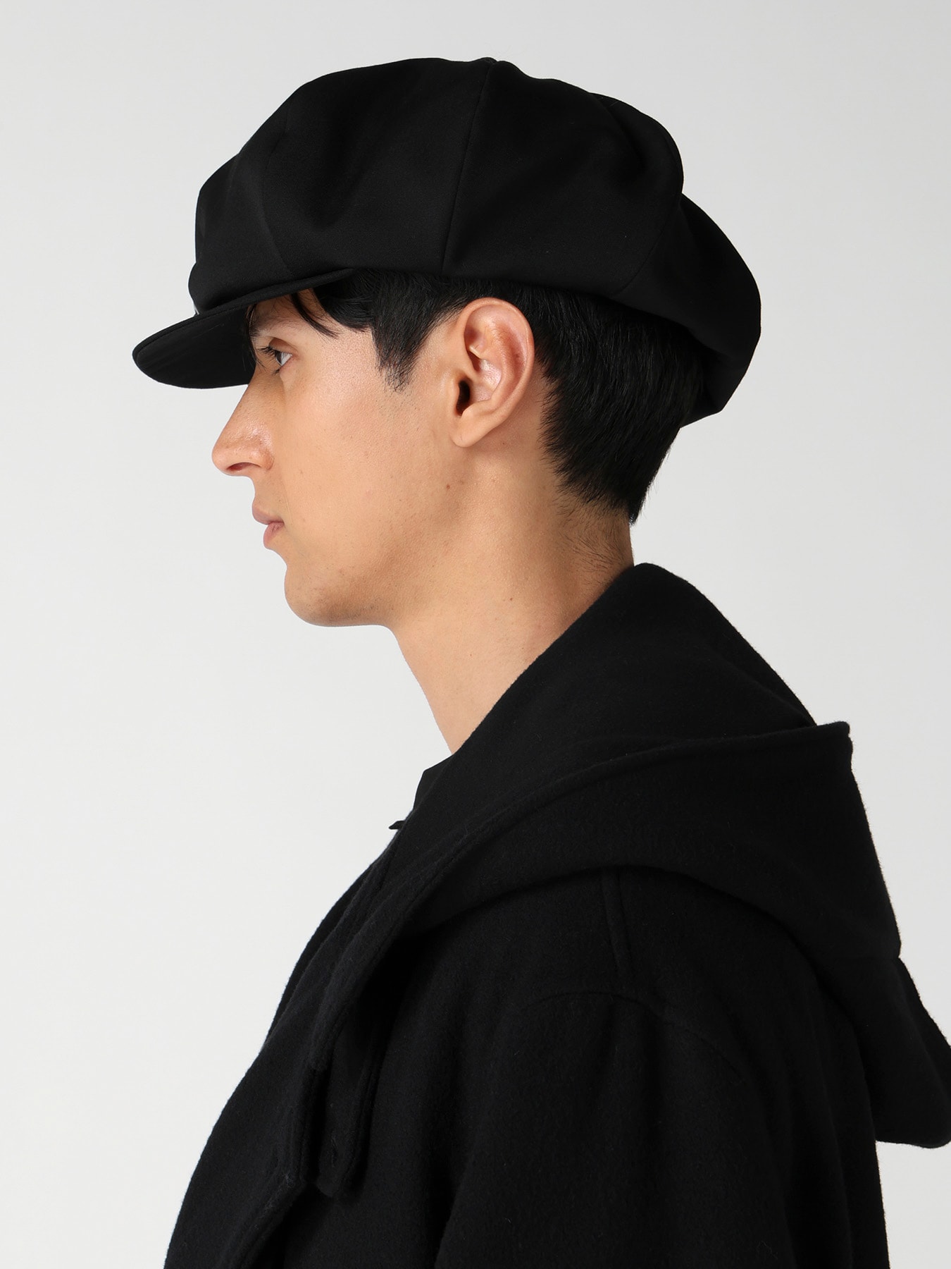 WOOL GABARDINE 8 PANEL CASQUETTE