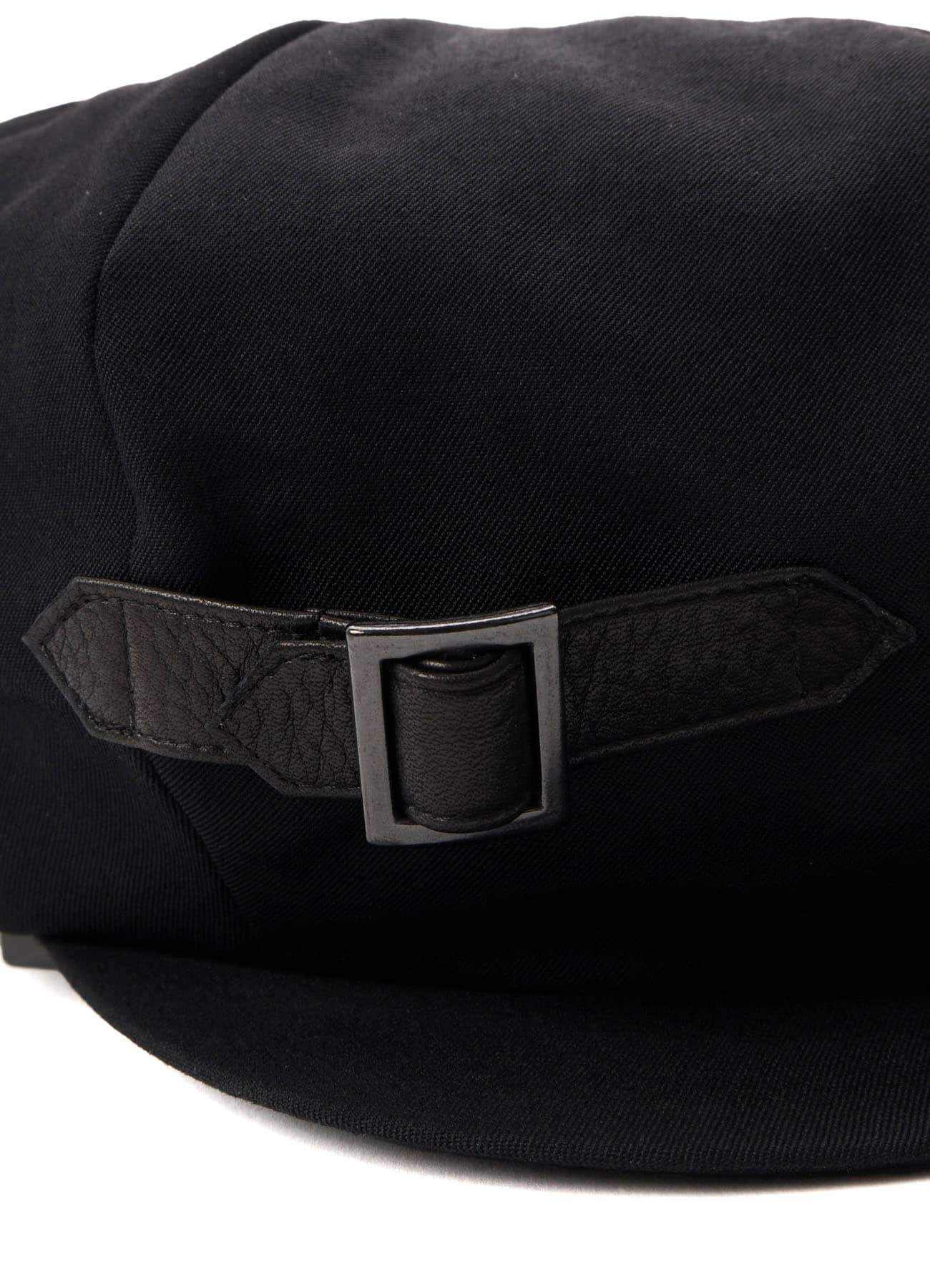 WOOL GABARDINE 8 PANEL CASQUETTE