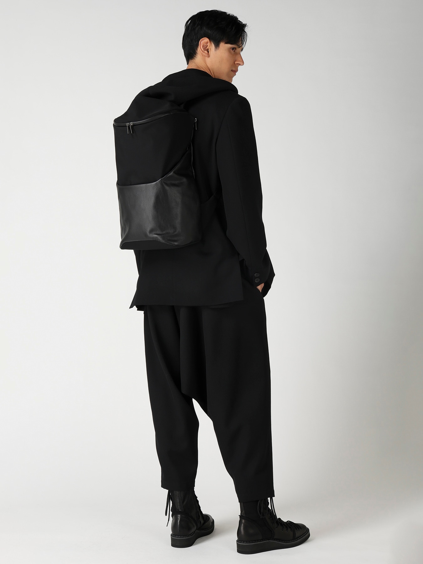 GB/LEA/NY-A TOP DRAPE BACKPACK