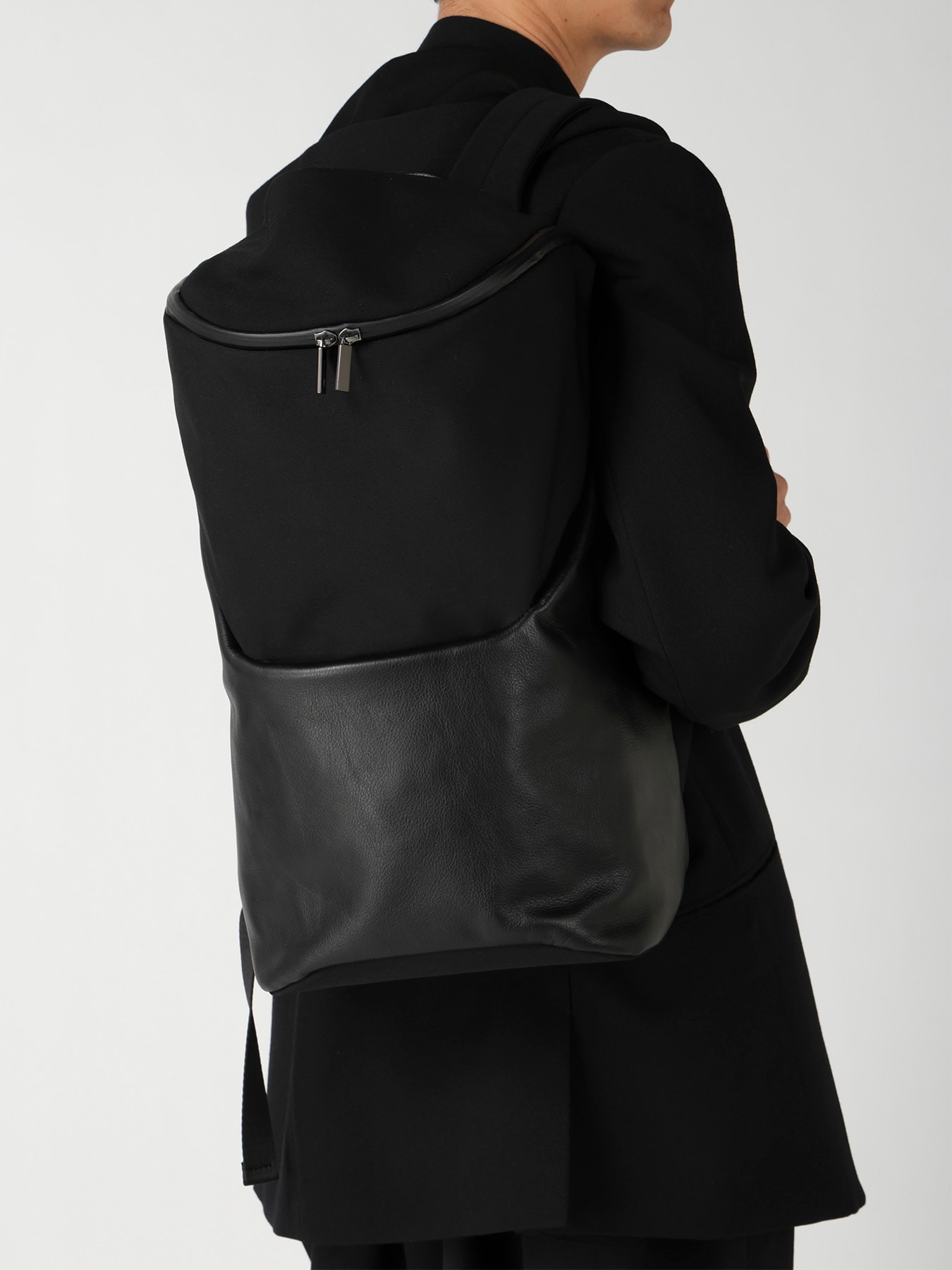 GB/LEA/NY-A TOP DRAPE BACKPACK