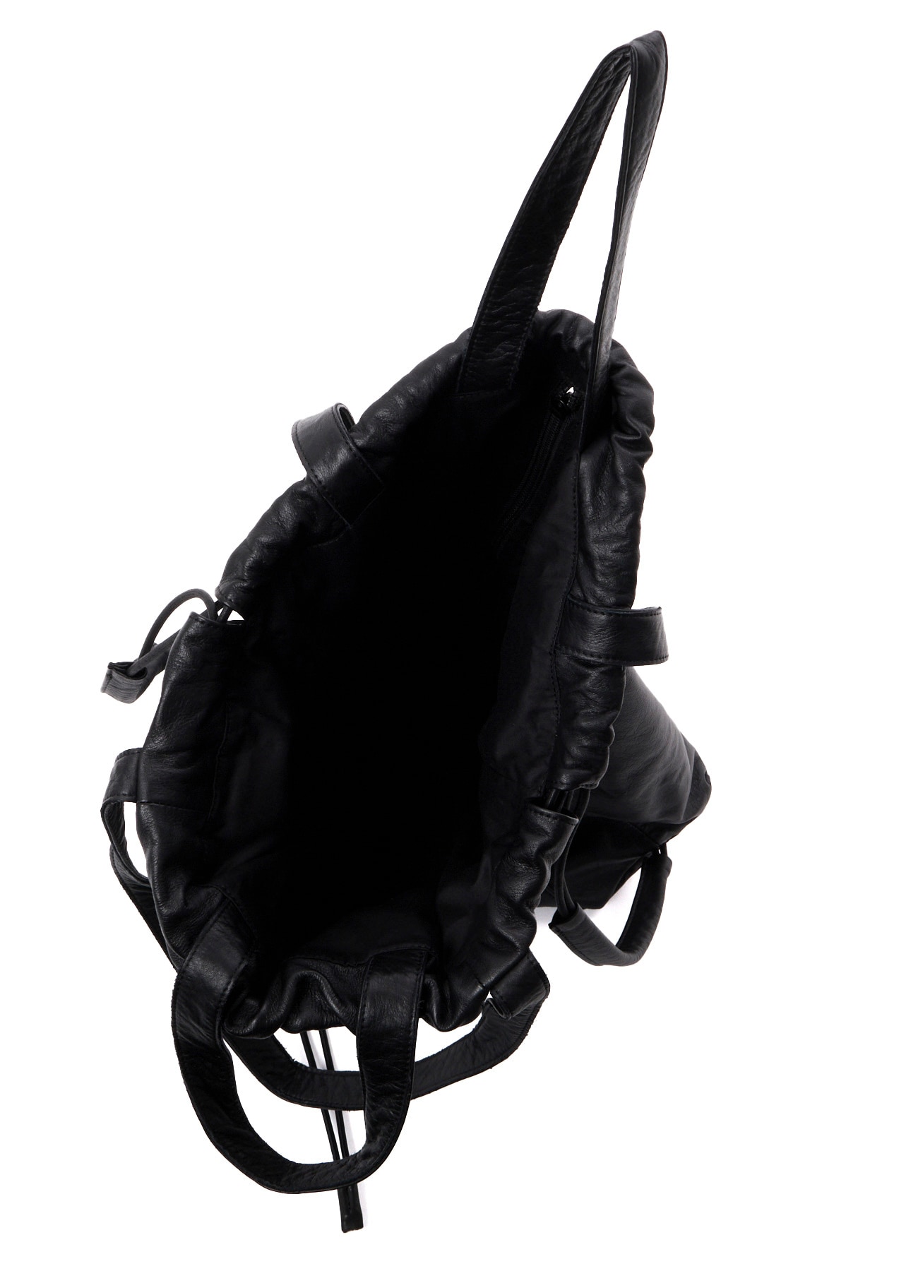 GARMENT LEATHER LETHER DRAWSTRING SACK