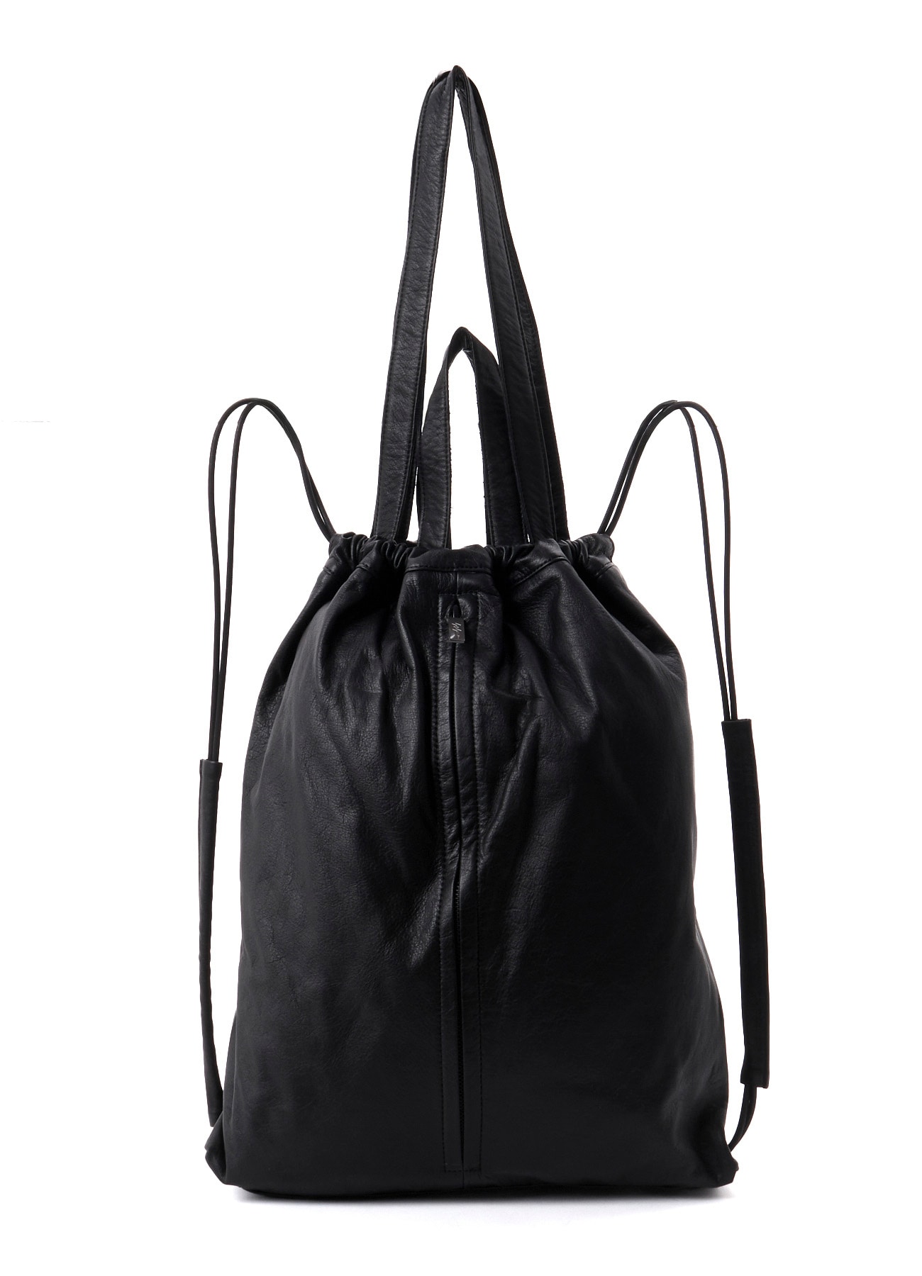 GARMENT LEATHER LETHER DRAWSTRING SACK