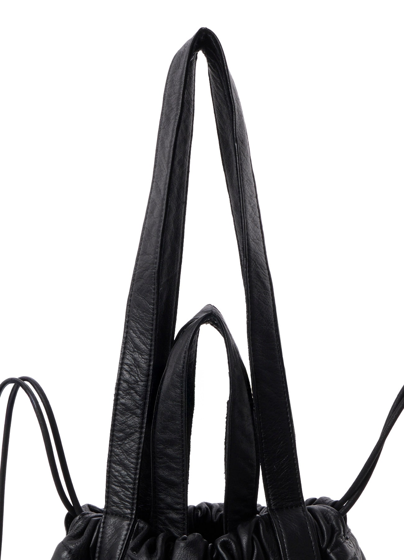 GARMENT LEATHER LETHER DRAWSTRING SACK