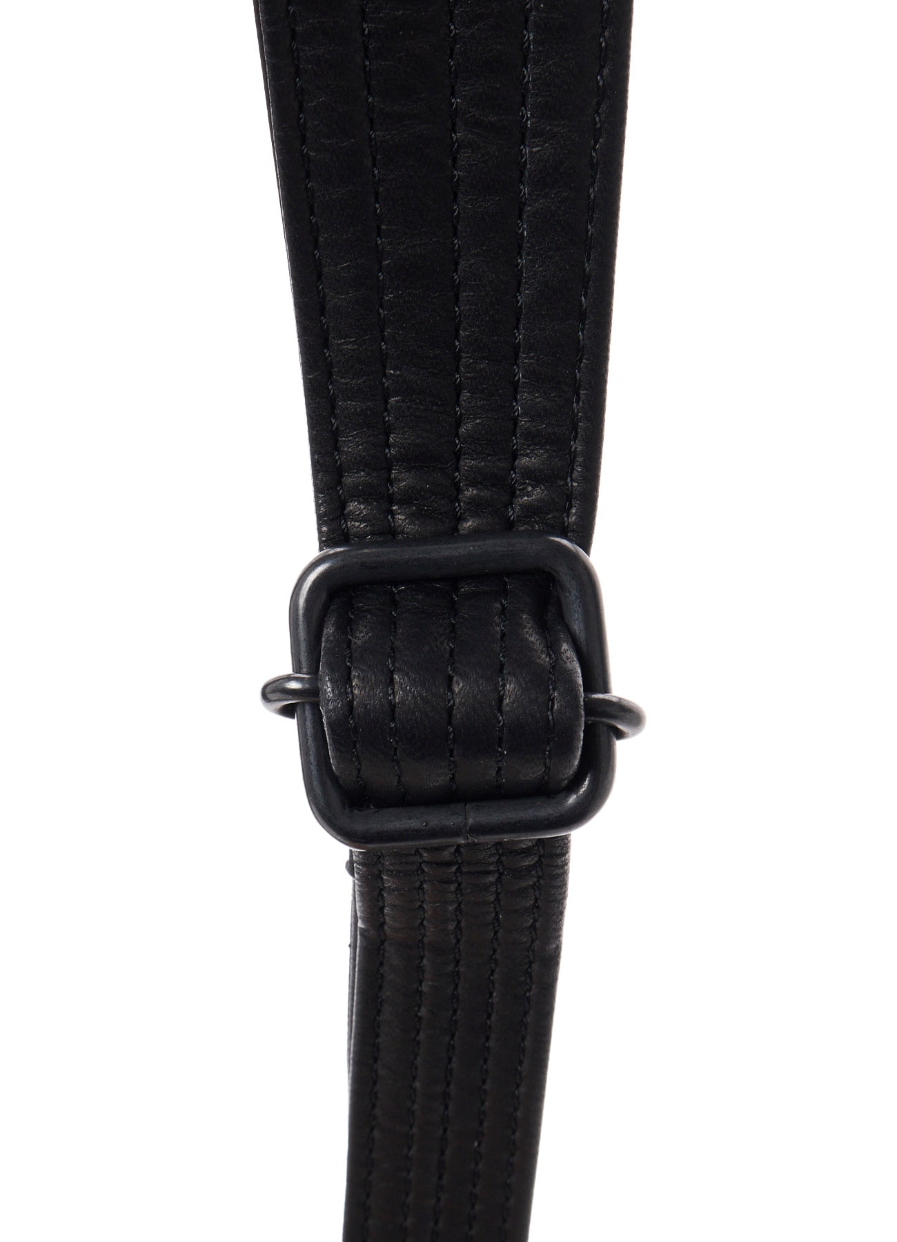 SHRINKED HORSE LEATHER MILITARY SHOULDER POUCH