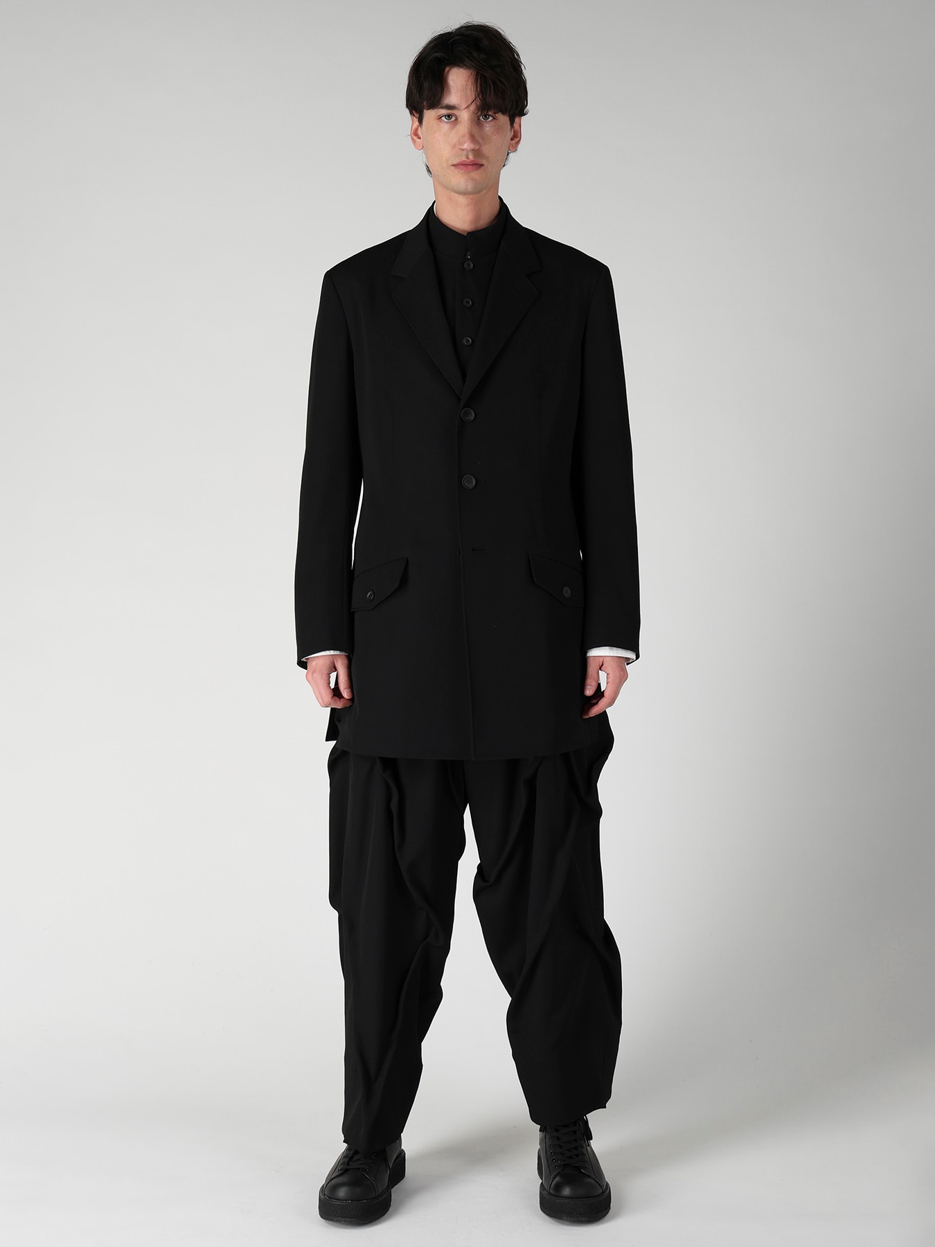 GABARDINE 3B RIMMED POCKET JKT