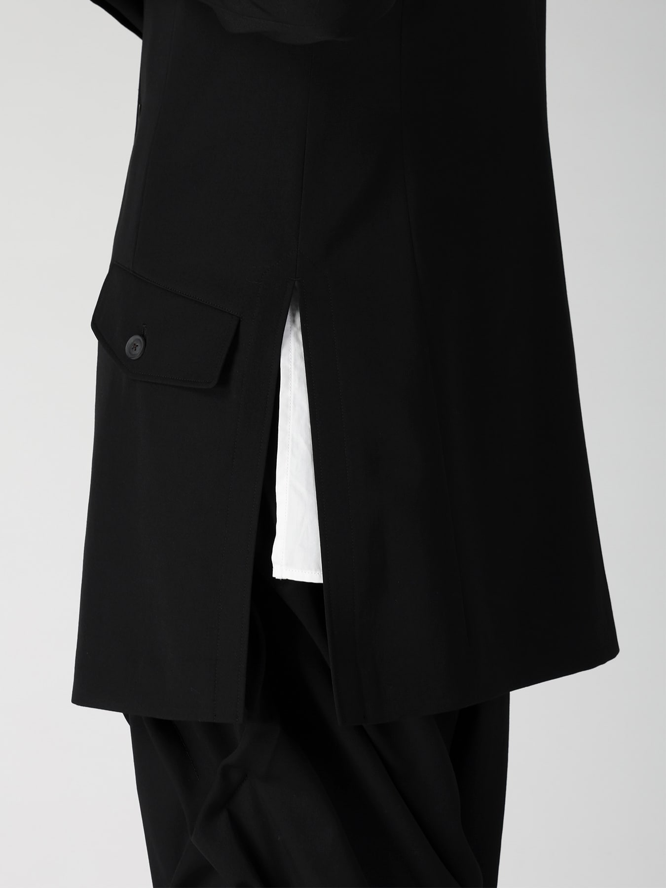 GABARDINE 3B RIMMED POCKET JKT