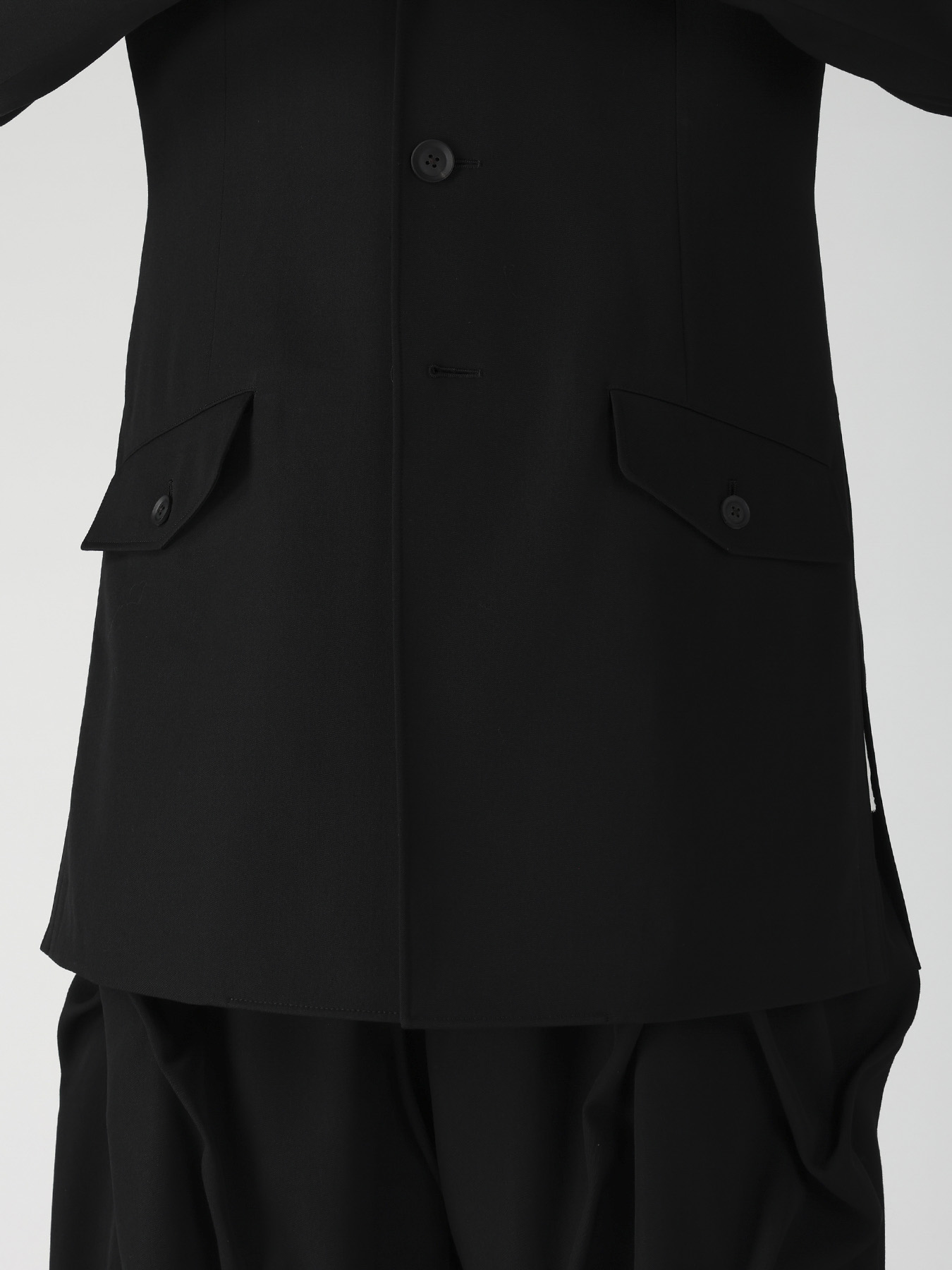 GABARDINE 3B RIMMED POCKET JKT