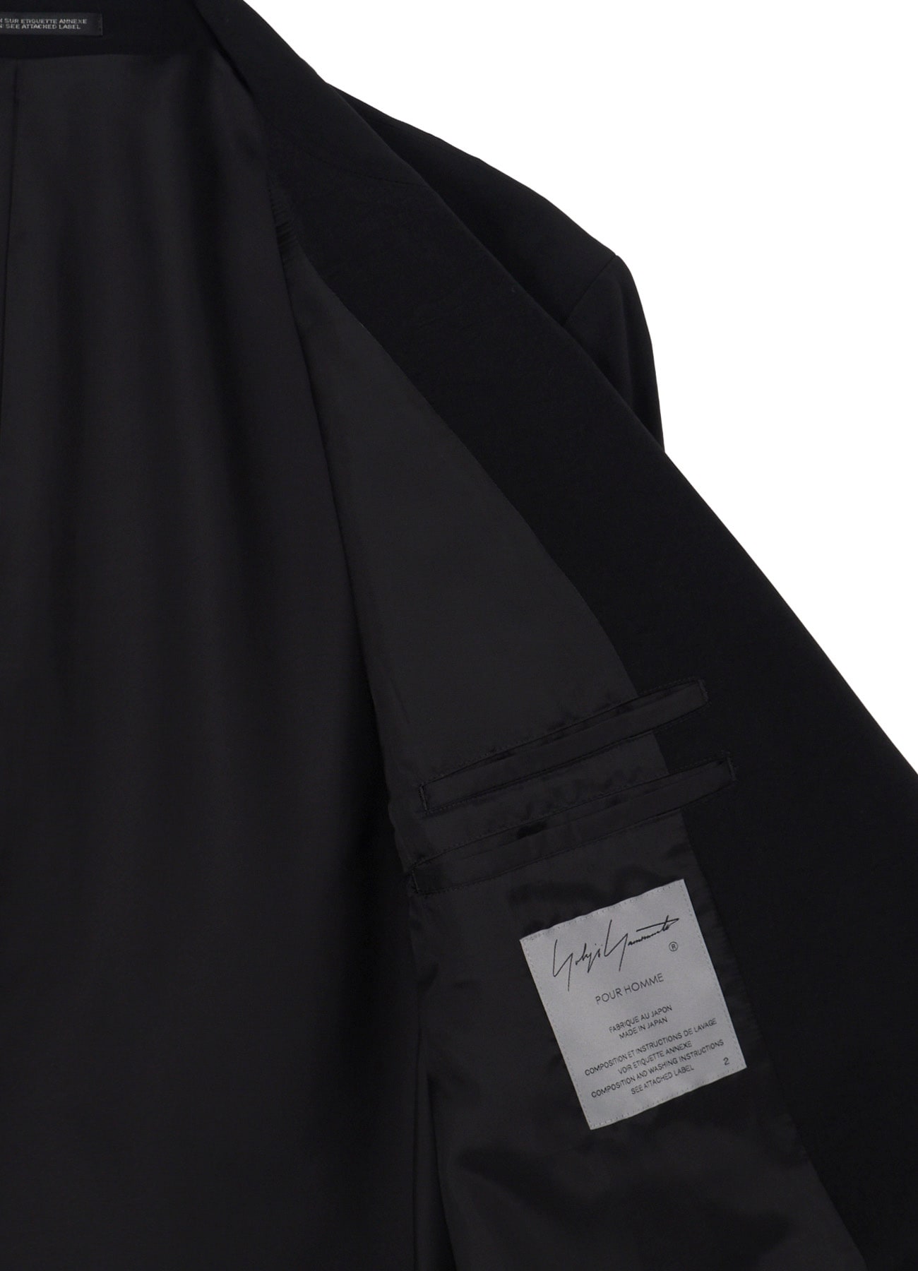 TA TUXEDO LEFT SIDE ZIP JACKET