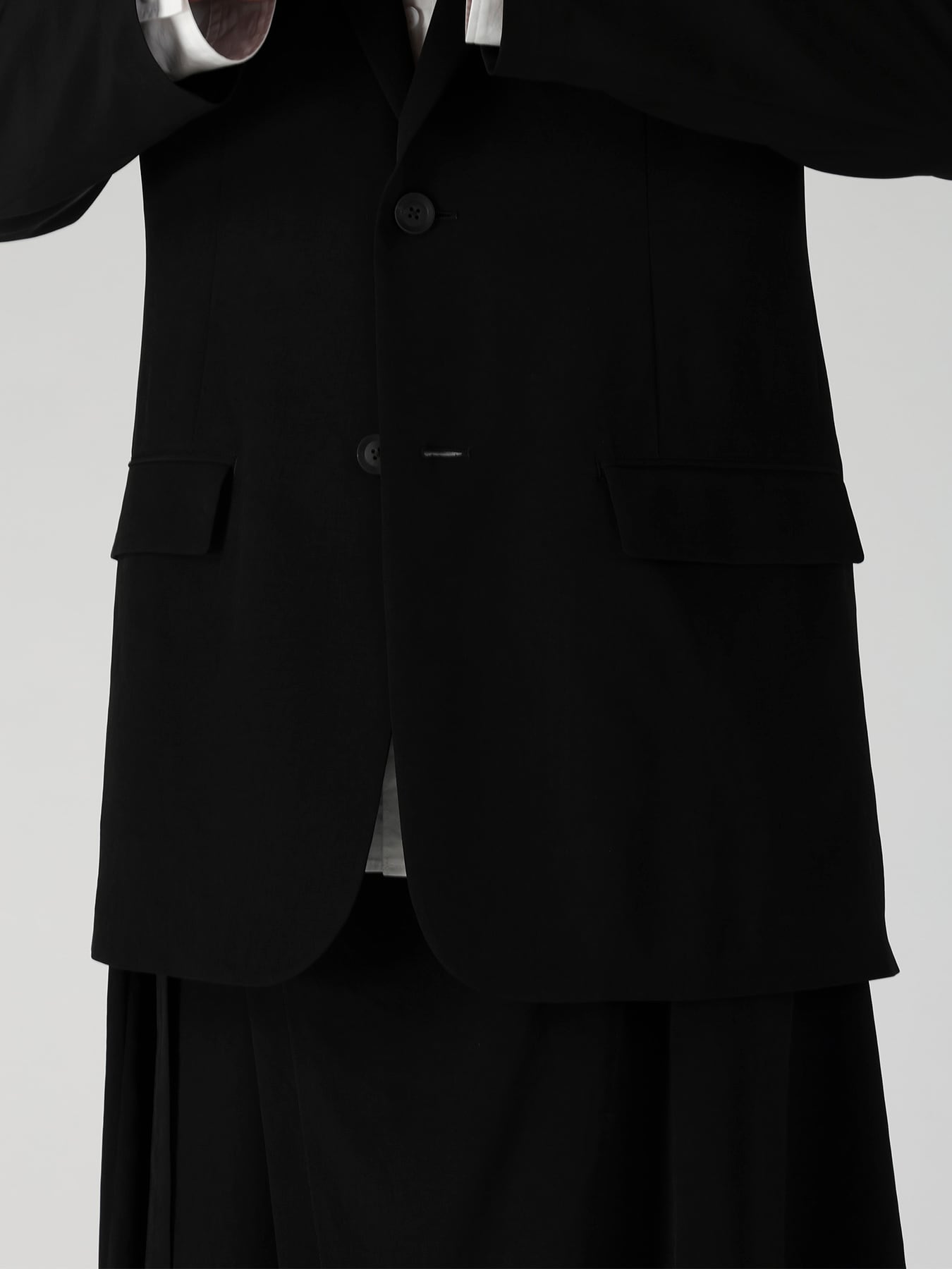 TA TUXEDO LEFT SIDE ZIP JACKET