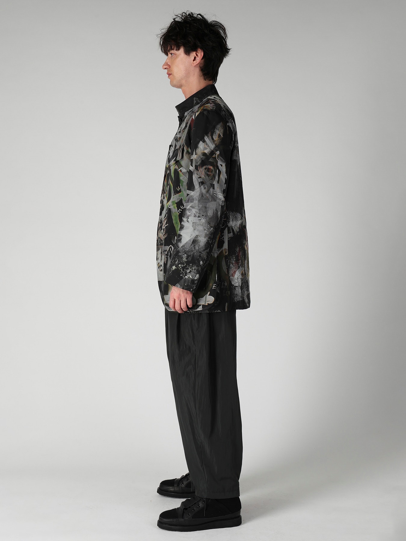 PE GRAPHITE KH GRAFFITI KHAKI JACKET