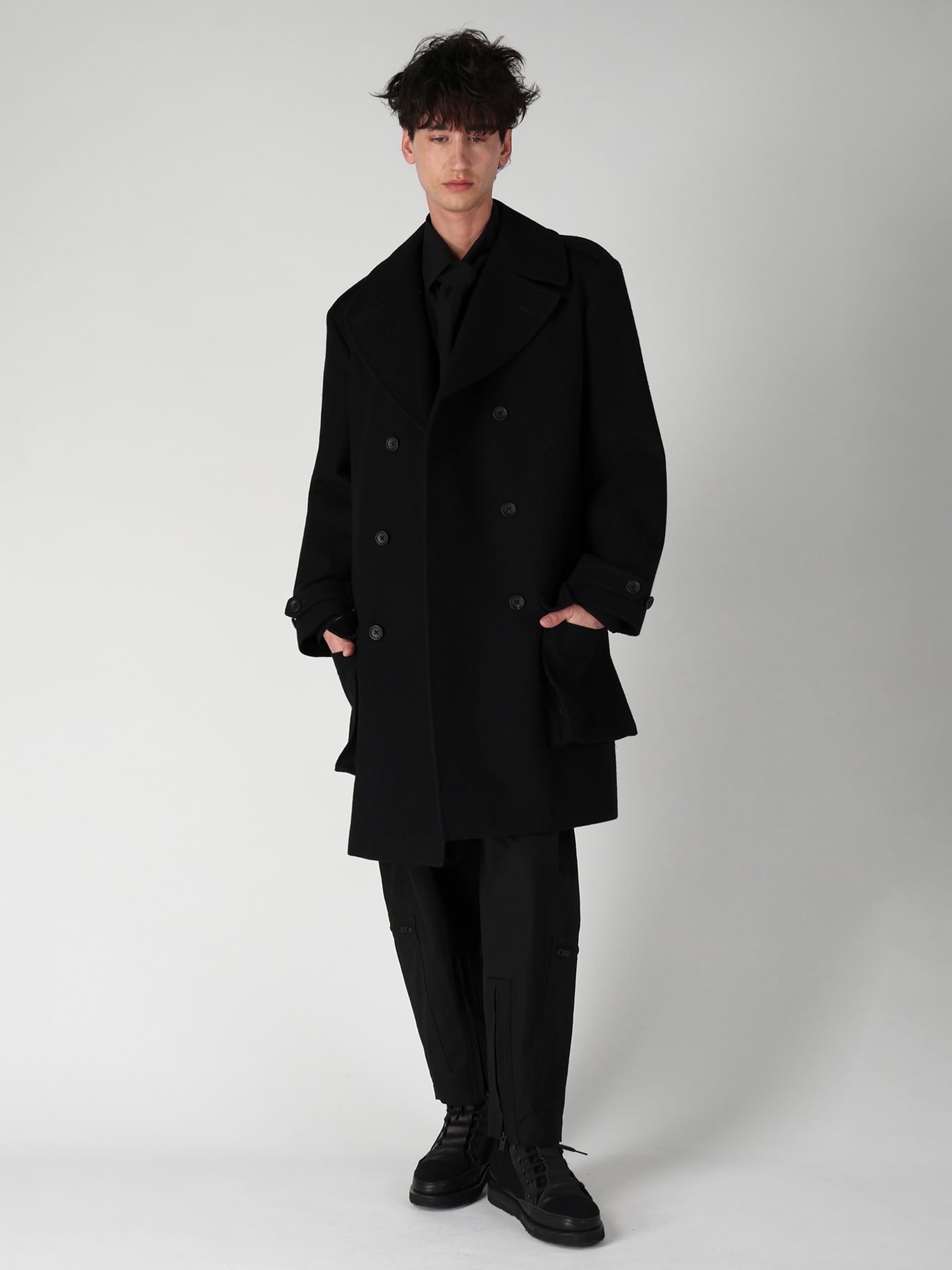 MELTON STEAM 6 BOTTONS DOUBLE JACKET