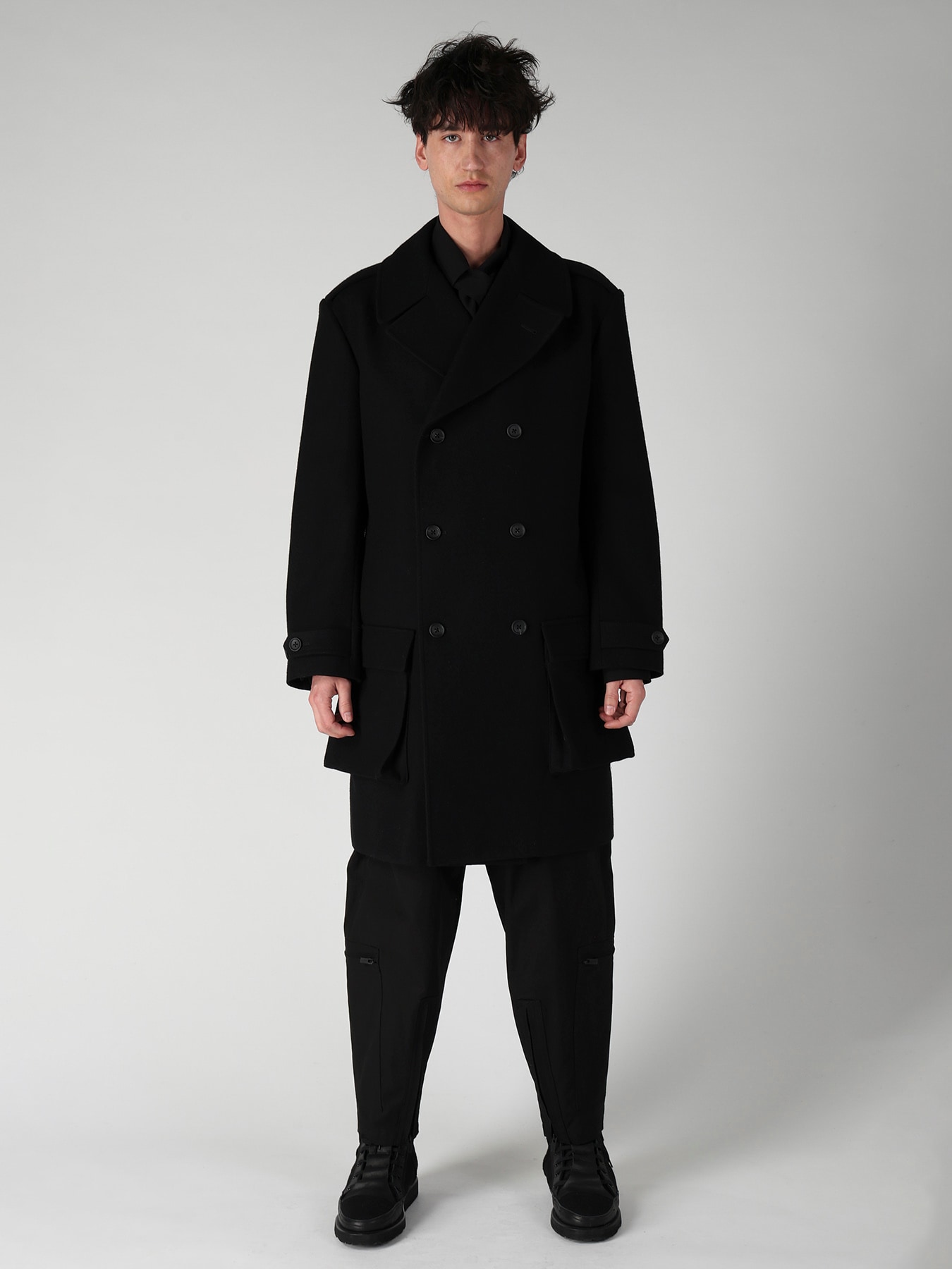 MELTON STEAM 6 BOTTONS DOUBLE JACKET