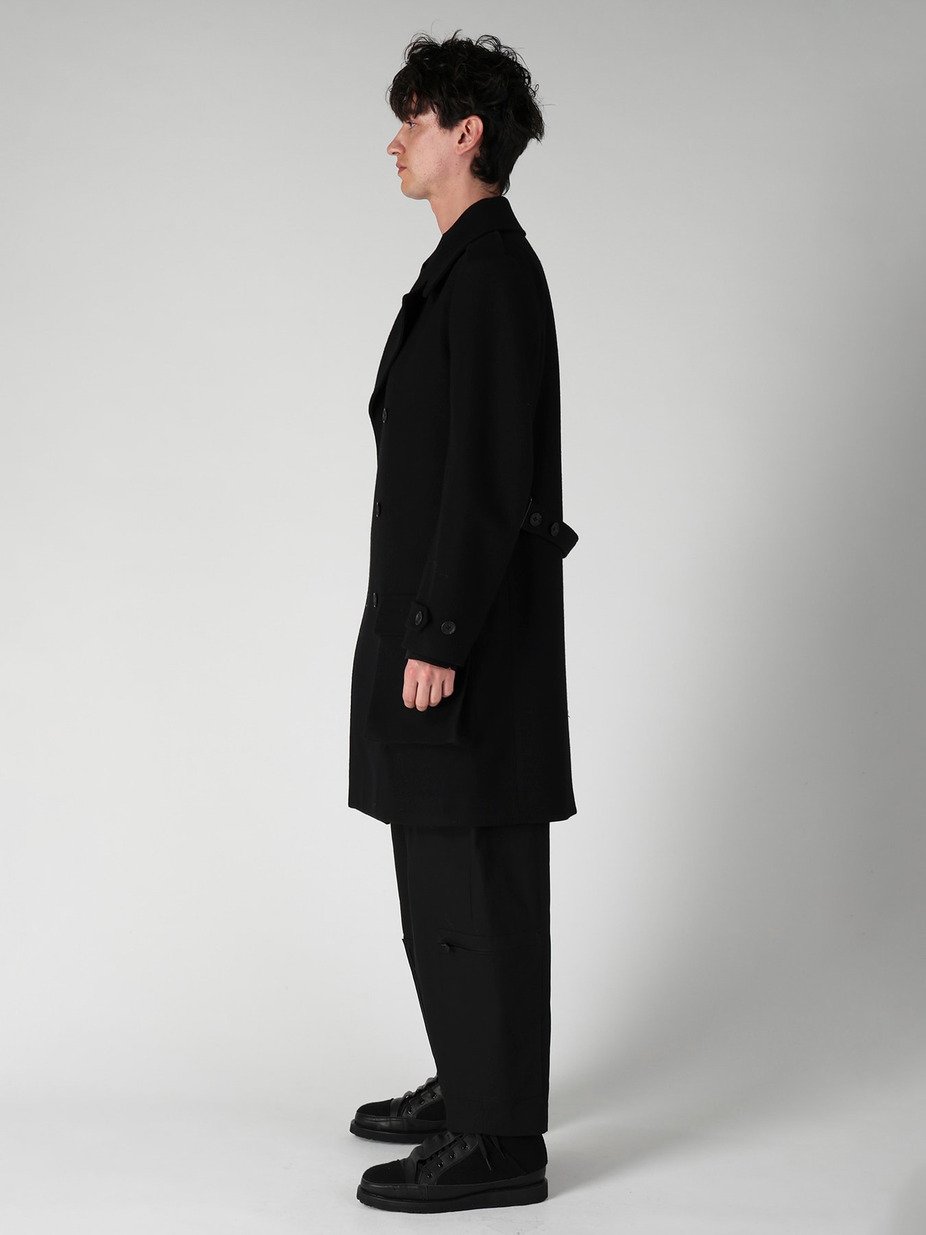 MELTON STEAM 6 BOTTONS DOUBLE JACKET