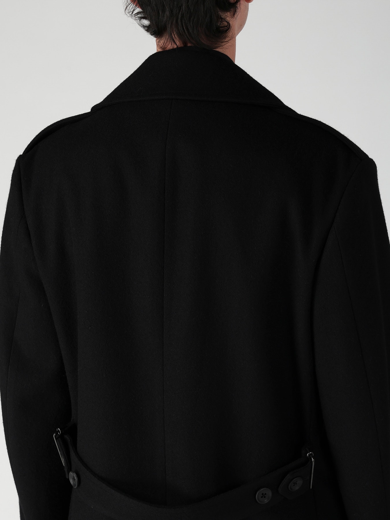 MELTON STEAM 6 BOTTONS DOUBLE JACKET