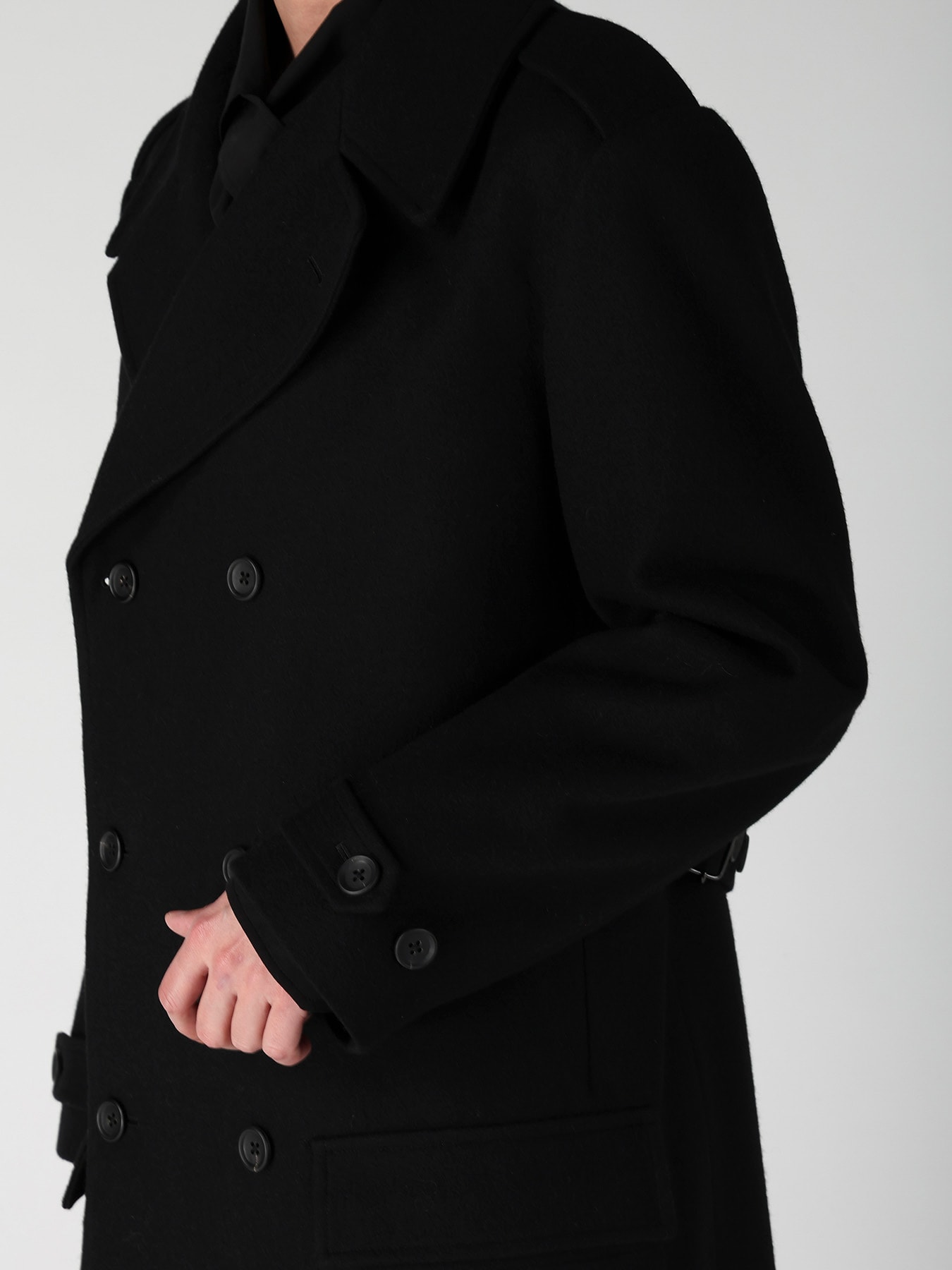 MELTON STEAM 6 BOTTONS DOUBLE JACKET