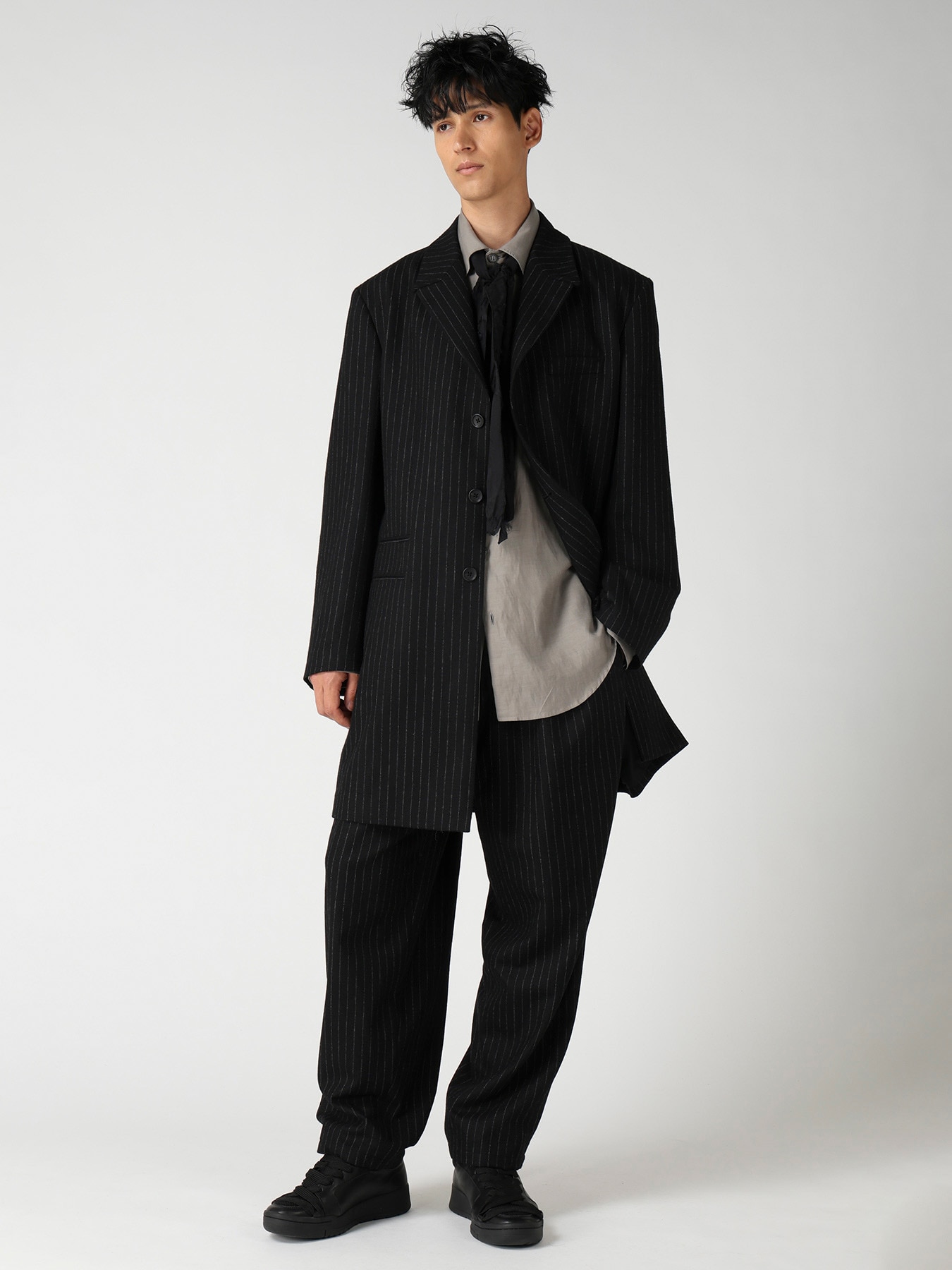 TOP STRIPE FLANNEL DR. JACKET