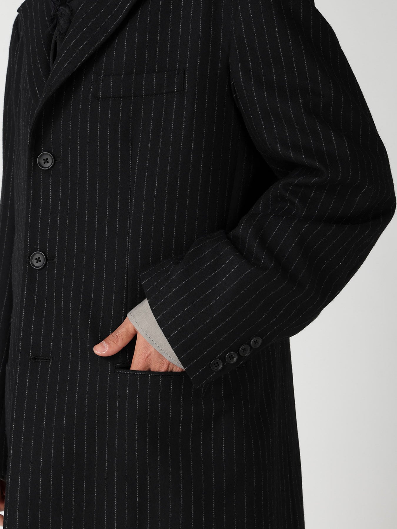 TOP STRIPE FLANNEL DR. JACKET