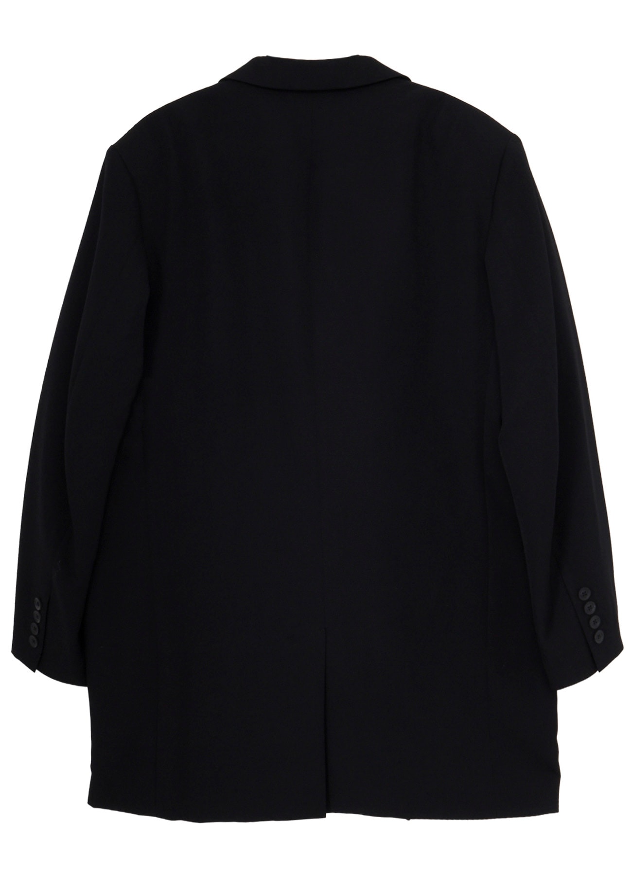 WOOL GABARDINE 2BUTTONS FLAP JACKET
