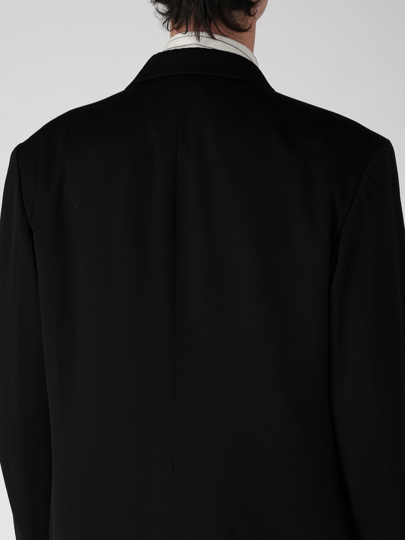 W TUXEDO 2BUTTONS FLAP JACKET