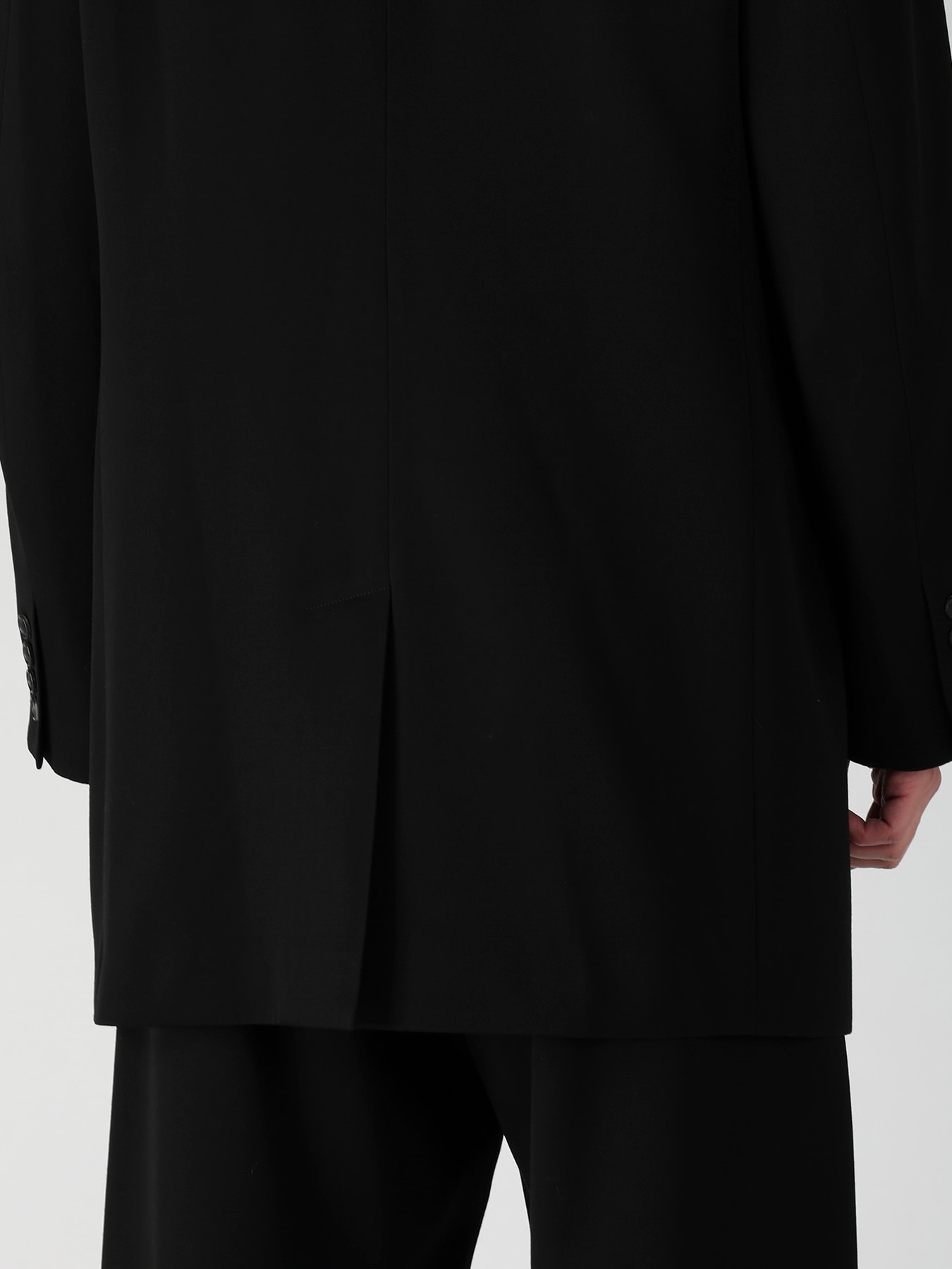 W TUXEDO 2BUTTONS FLAP JACKET