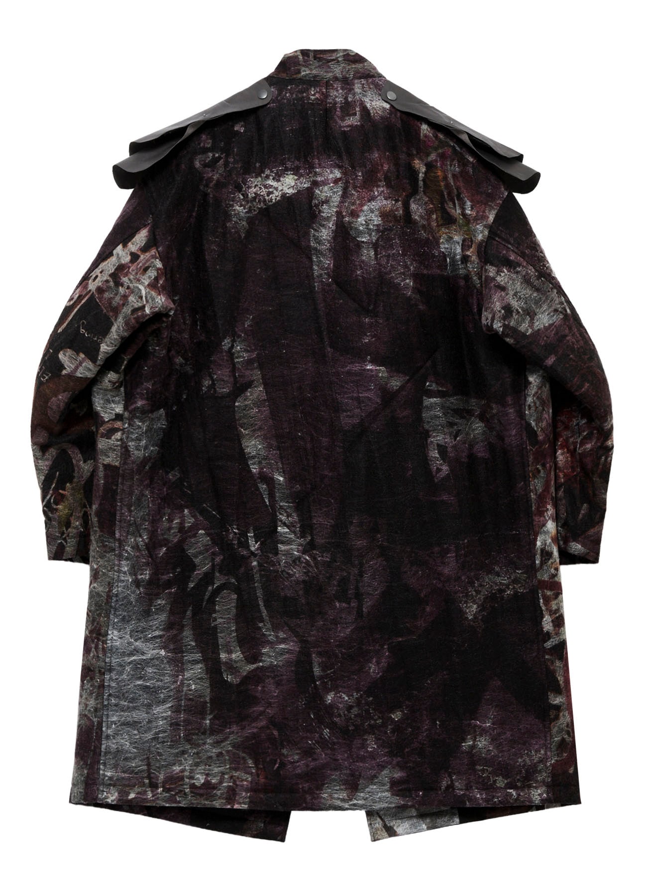 GRAFFITI KHAKI PADDED JACKET