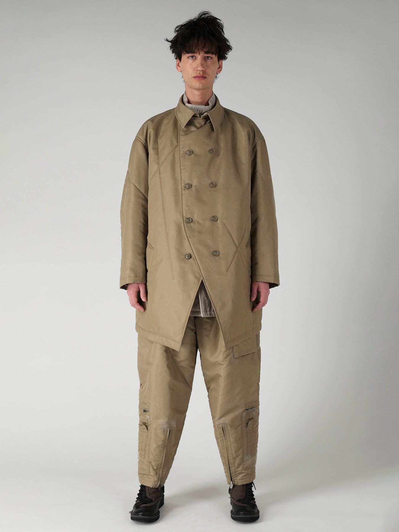 TWILL MILITALY NY PADDED STITCH JACKET