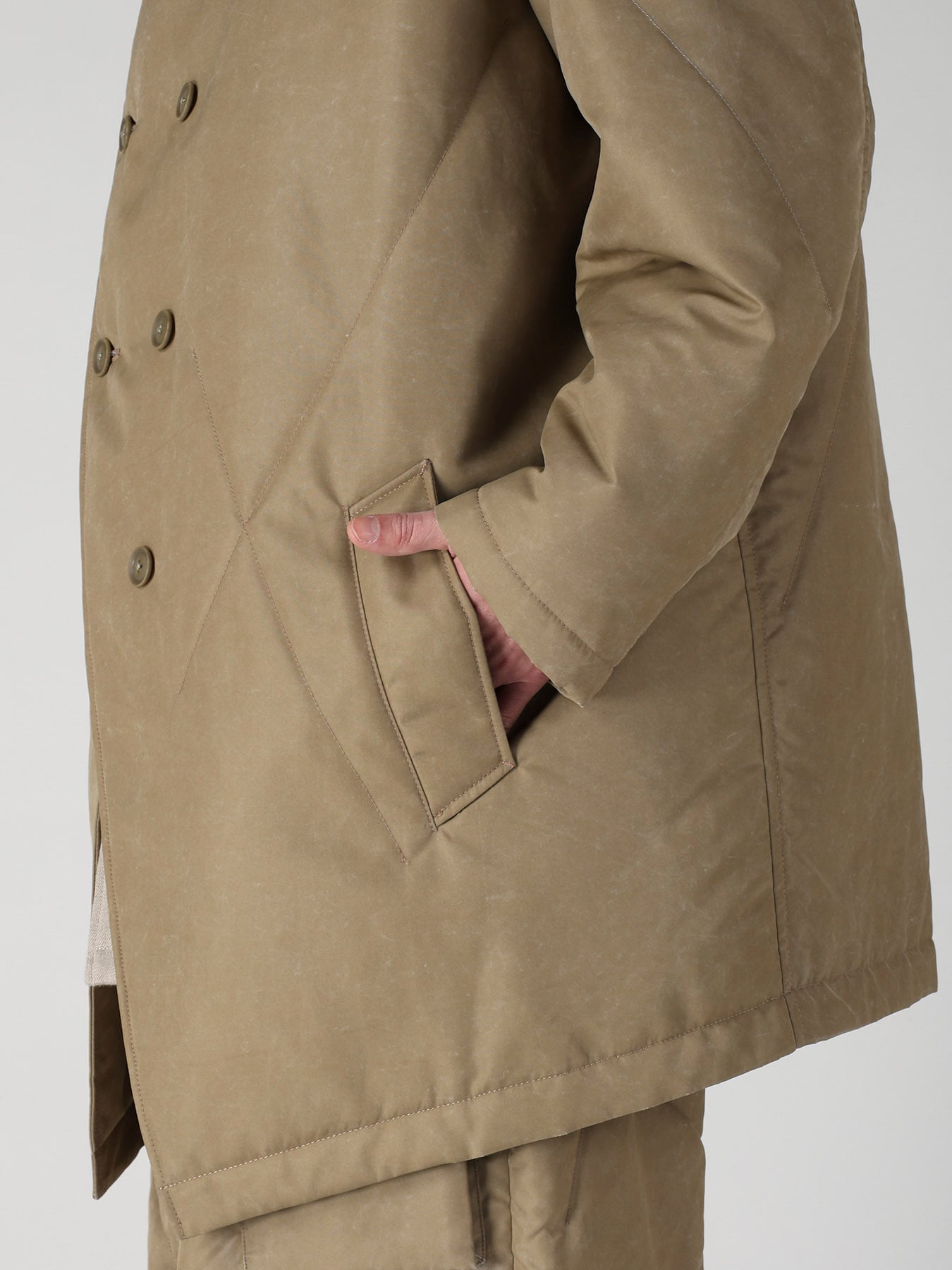 TWILL MILITALY NY PADDED STITCH JACKET