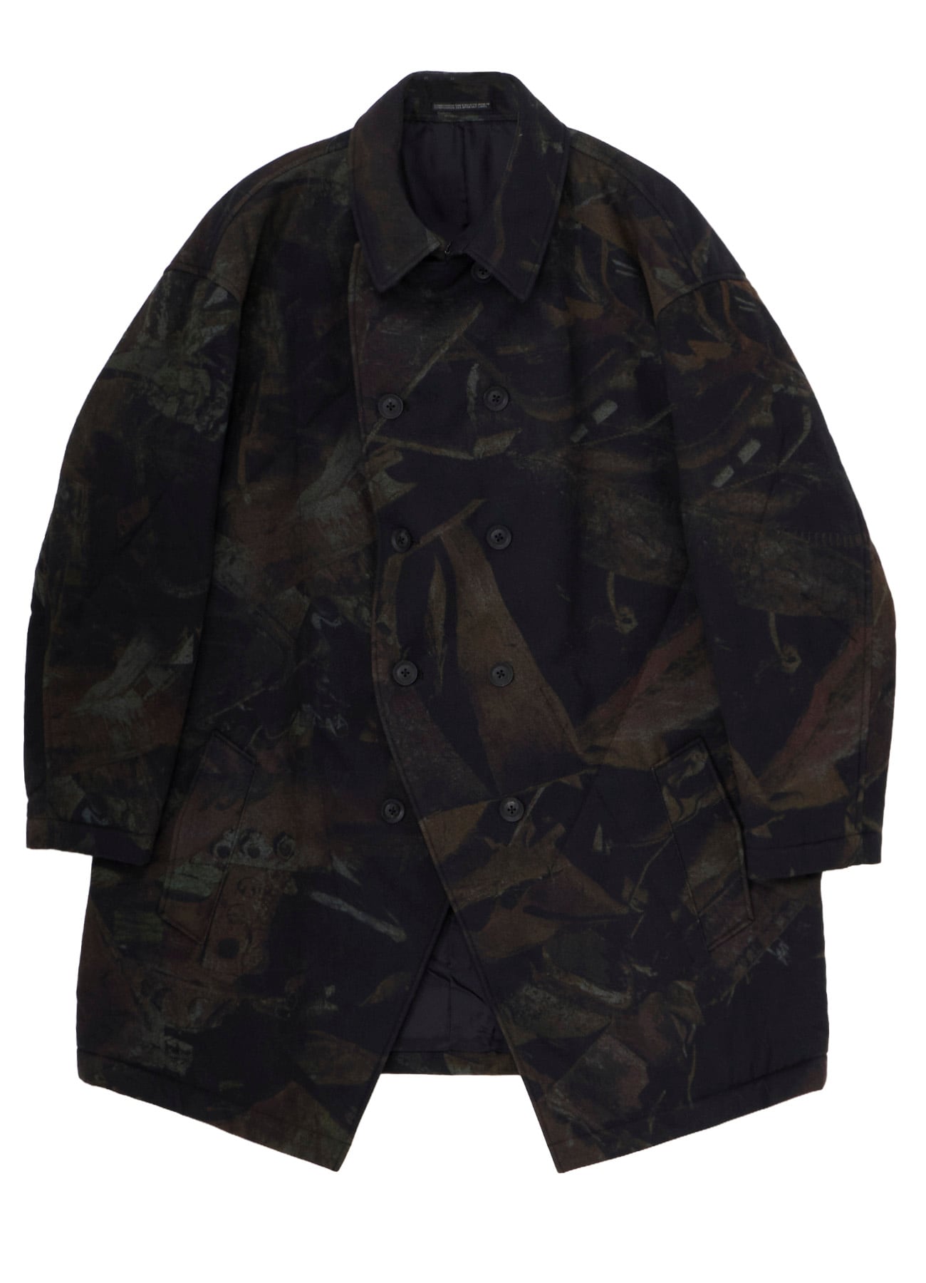 RUST SCRAP FLANNEL PADDED JACKET
