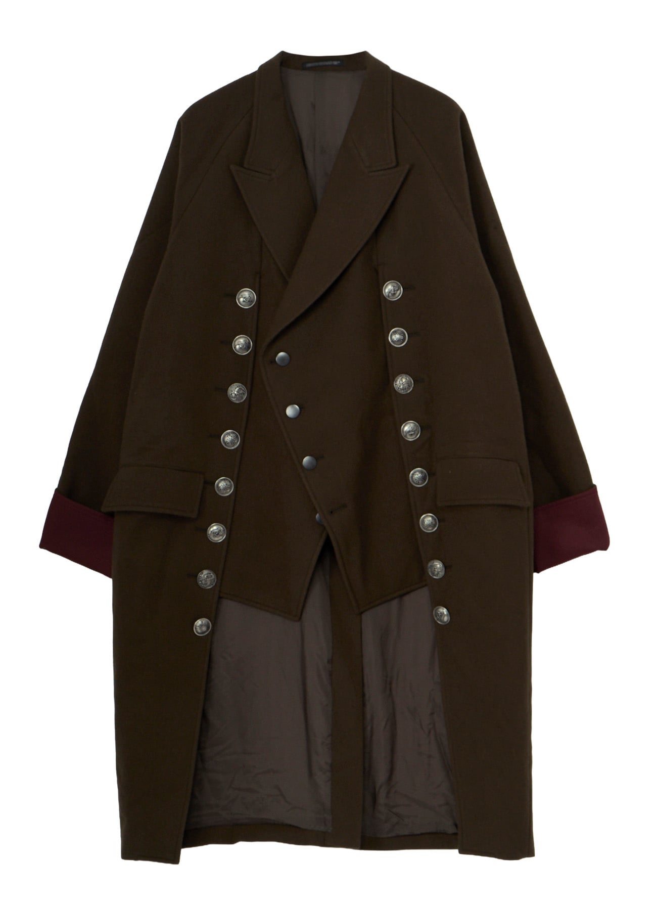 WOOL FLANNEL KH PADDED RAGLAN VEST JACKET