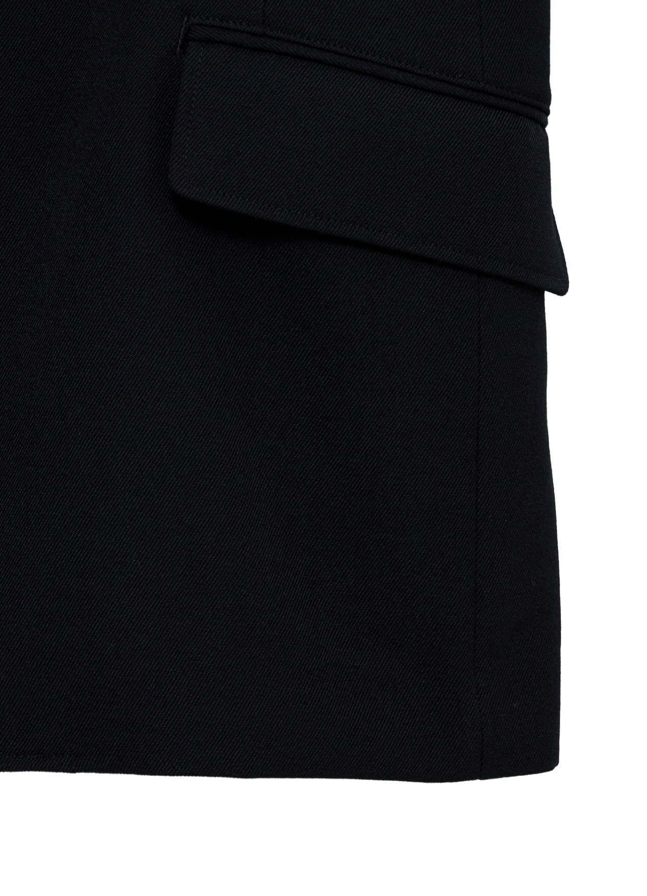 ARMY GABARDINE 6 BUTTONS JKT