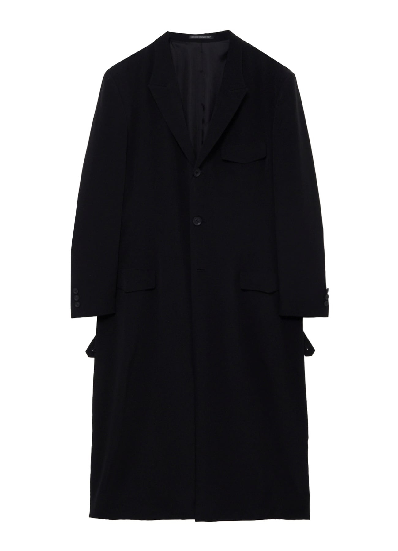 Ta TUXEDO 3BUTTONS LONG JACKET(S Black): Yohji Yamamoto POUR HOMME 