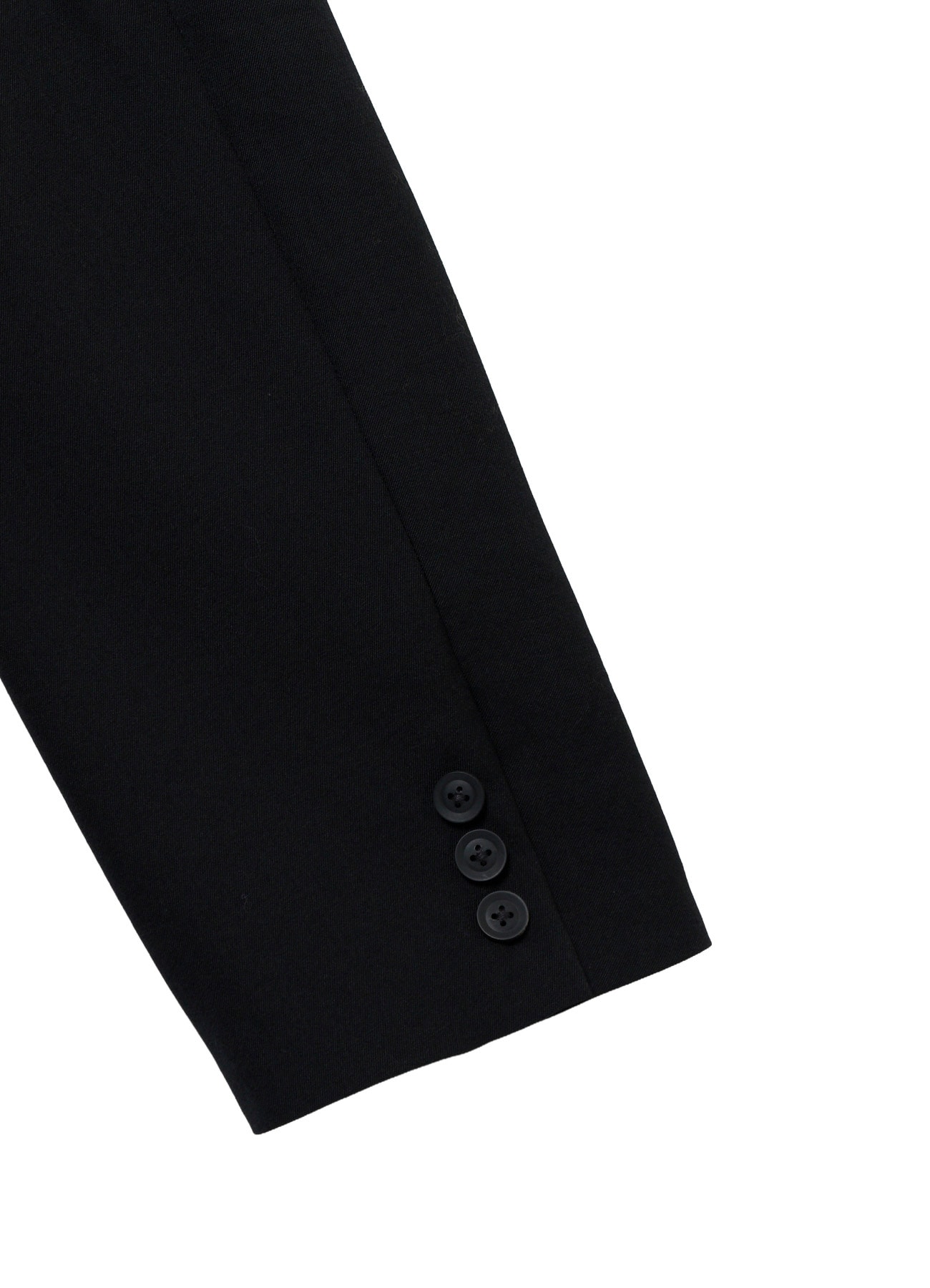 WOOL GABARDINE SKULL-PRINTED DISCHARGE JACKET
