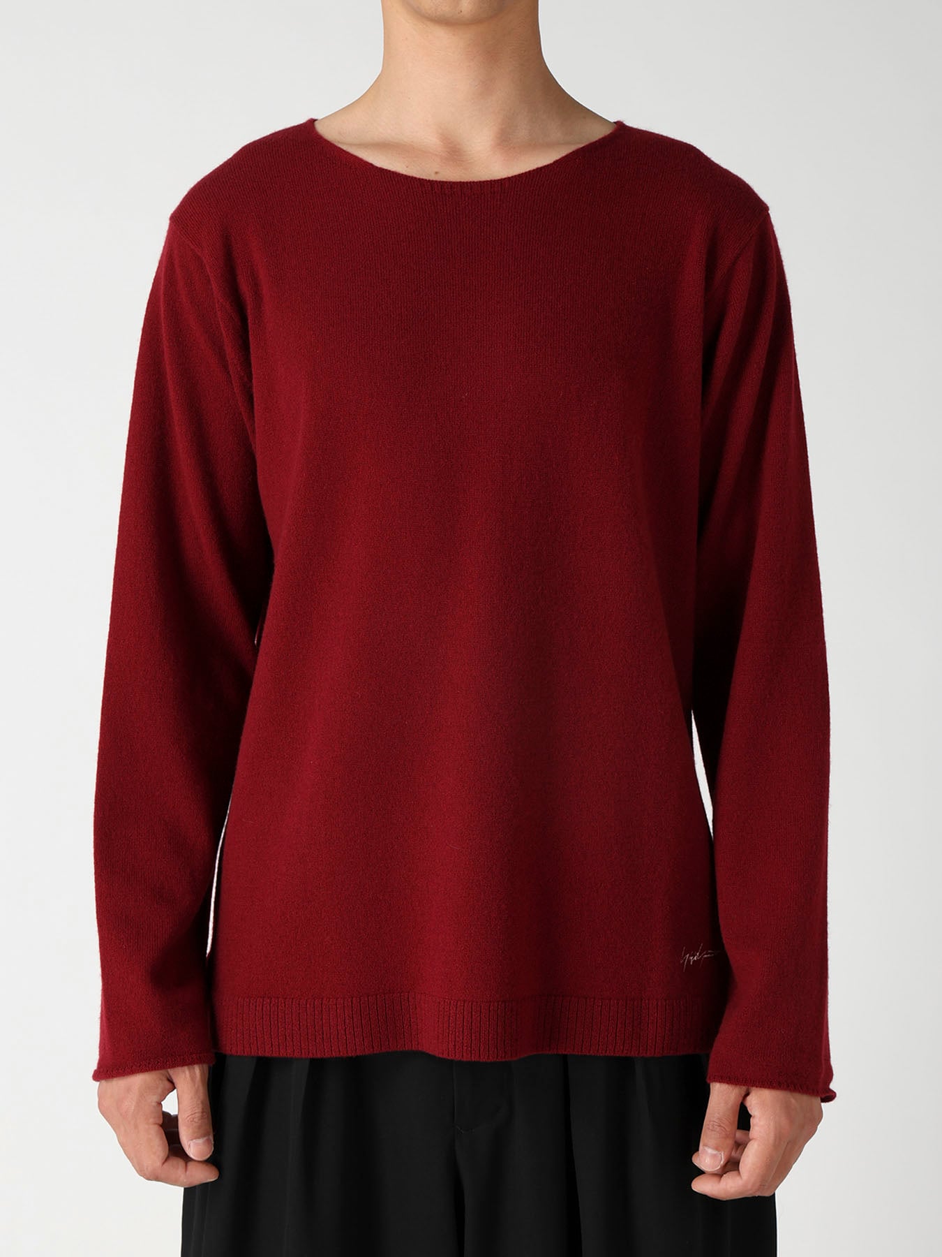 SINGLE JERSEY SIGNATURE EMBROIDERED KNIT