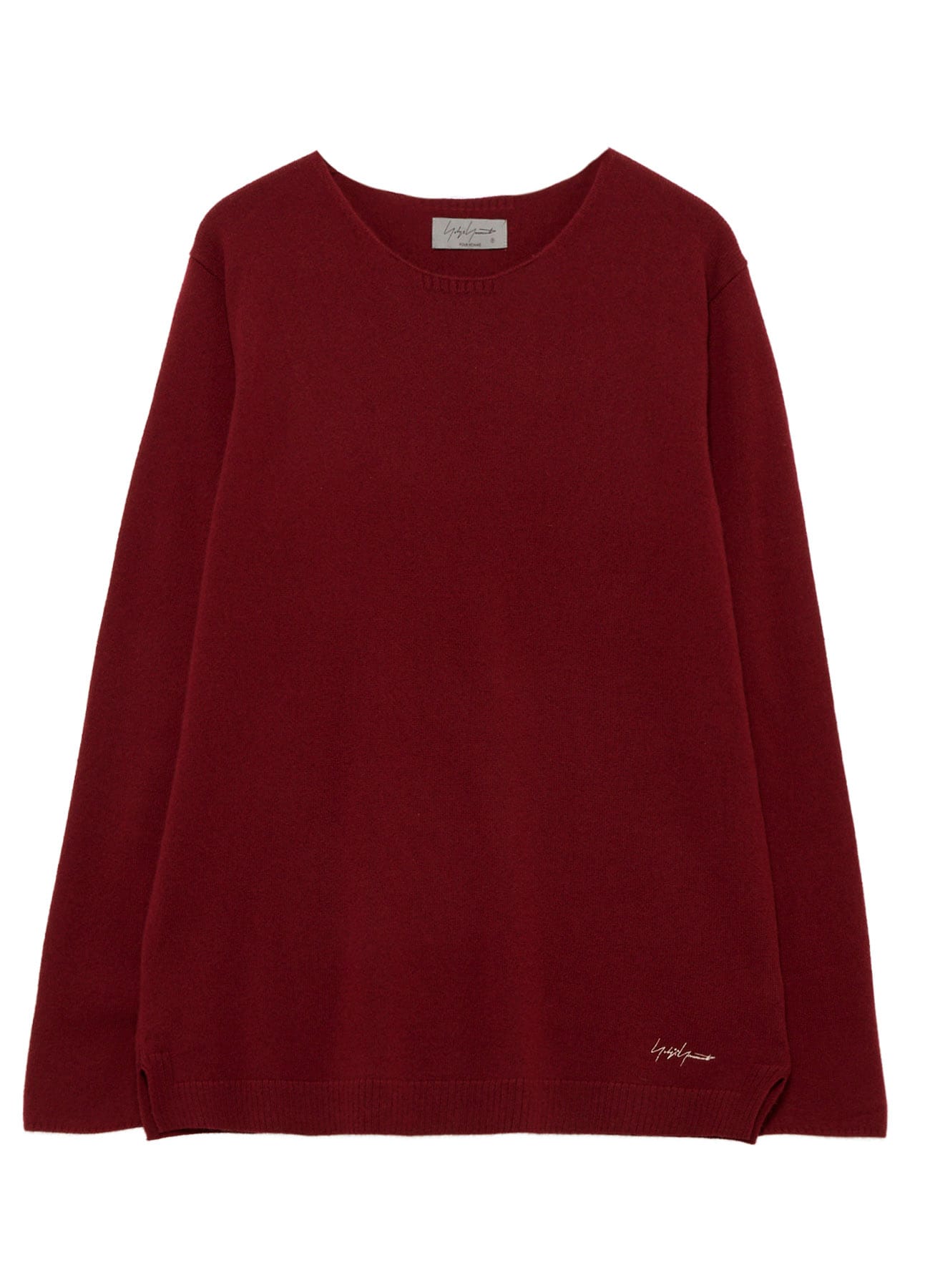 SINGLE JERSEY SIGNATURE EMBROIDERED KNIT