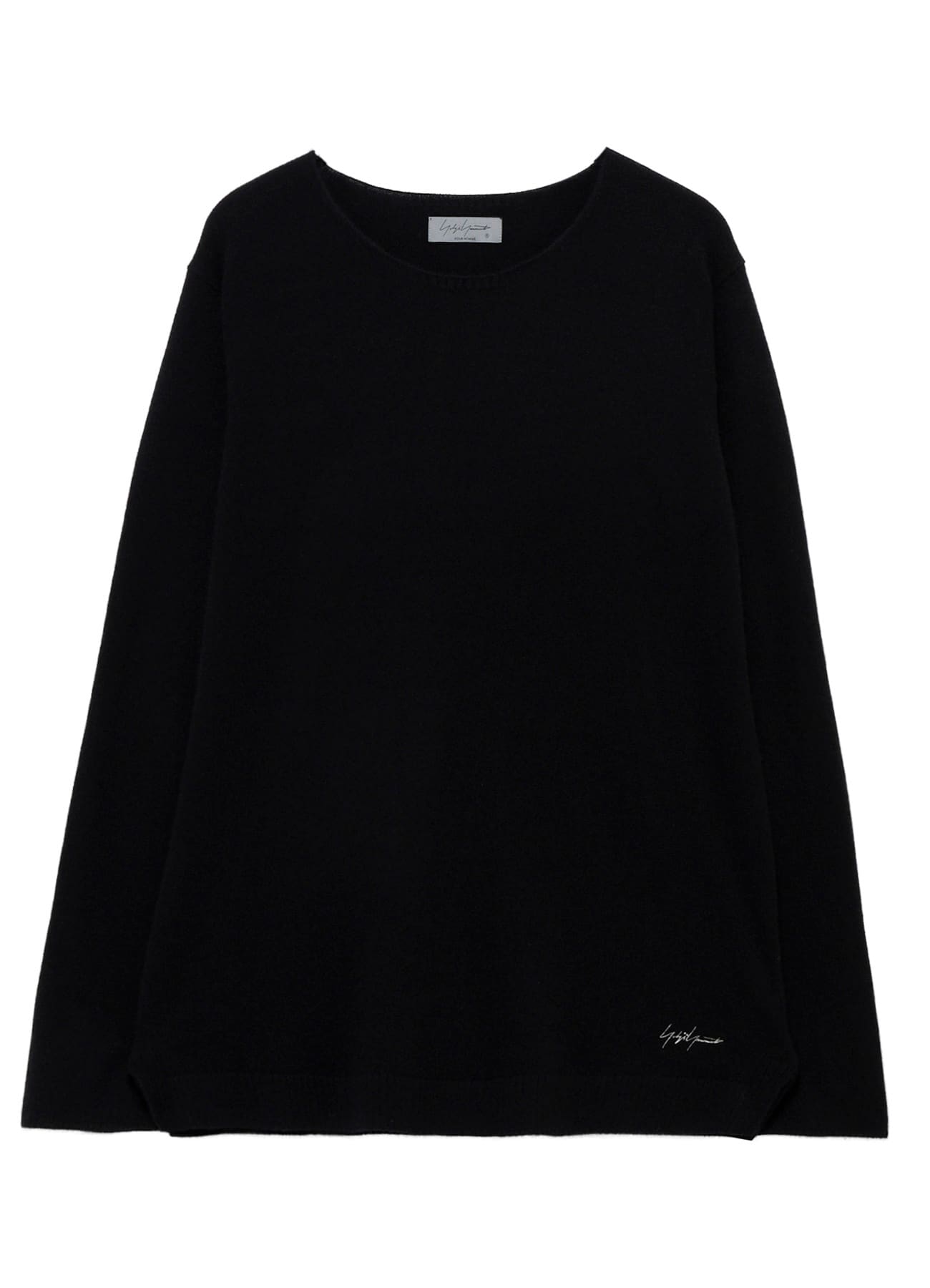 SINGLE JERSEY SIGNATURE EMBROIDERED KNIT