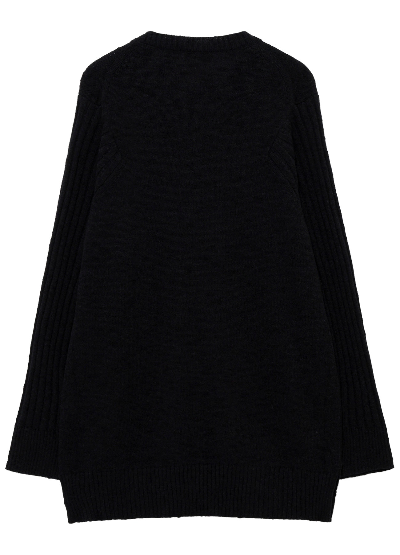 7G PLATING SINGLE JERSEY RIB ROUND NECK PO