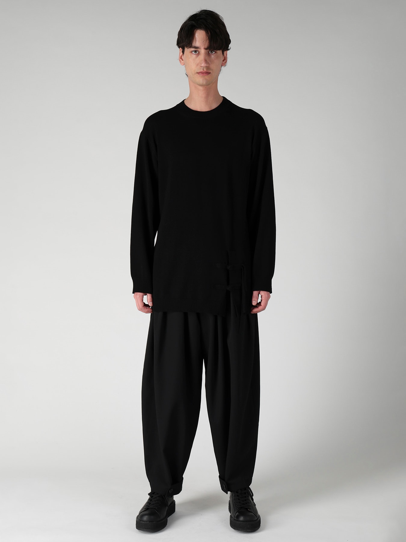 SINGLE JERSEY+CHINA BUTTON CHINA BUTTON ROUND NECK PO