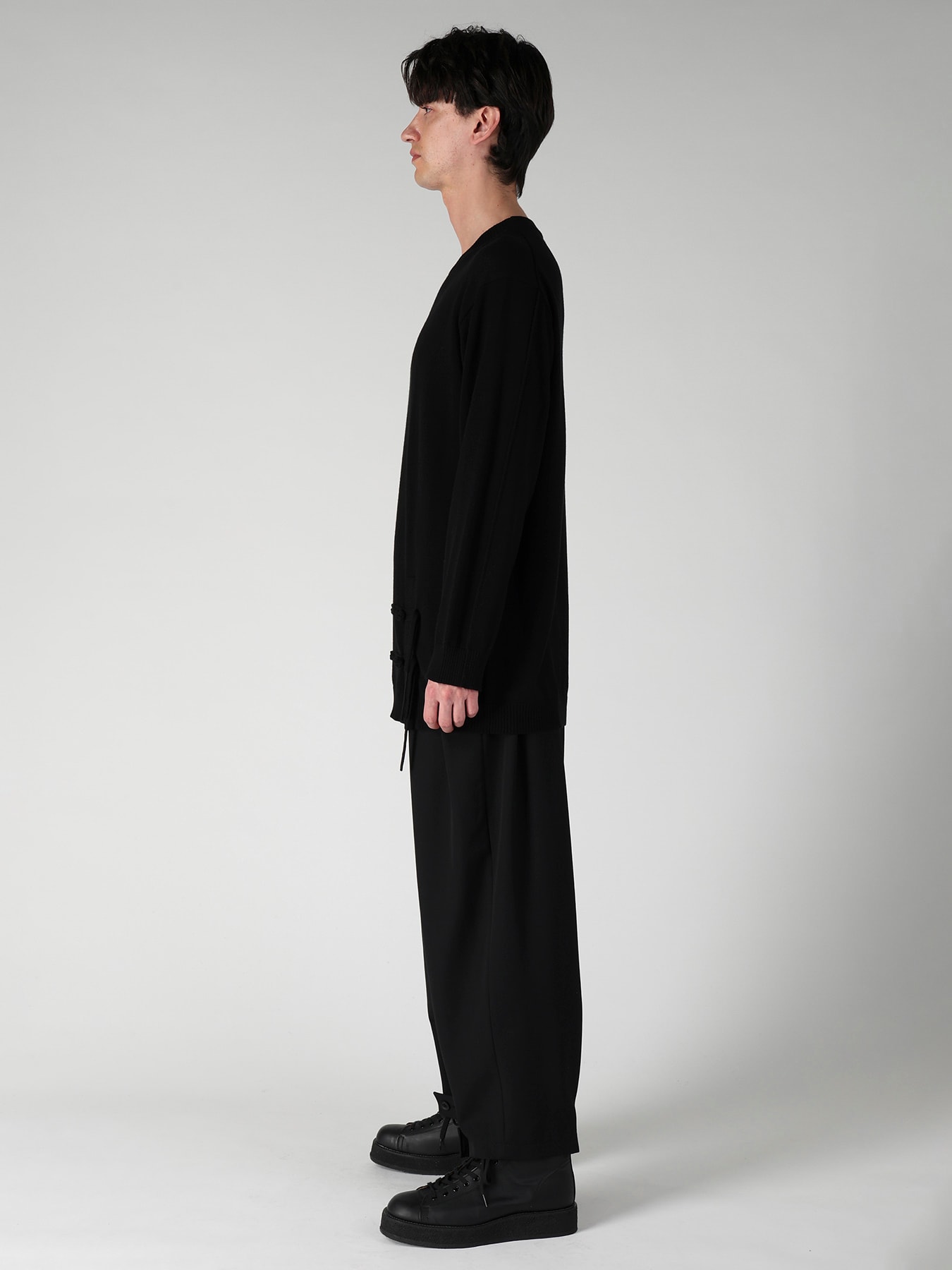 SINGLE JERSEY+CHINA BUTTON CHINA BUTTON ROUND NECK PO