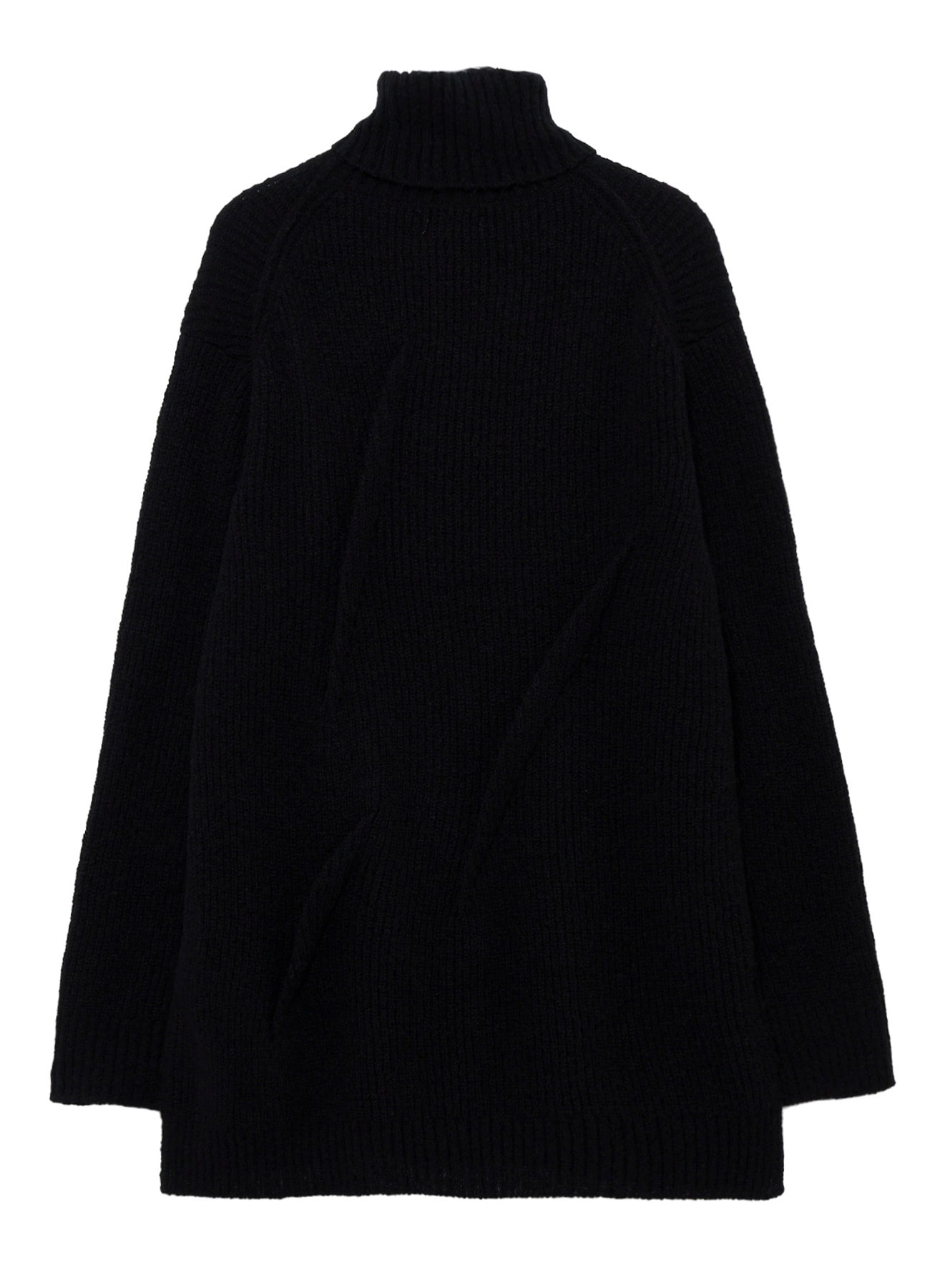 HALF CARDIGAN+TUCK TUCK TURTLE NECK PO
