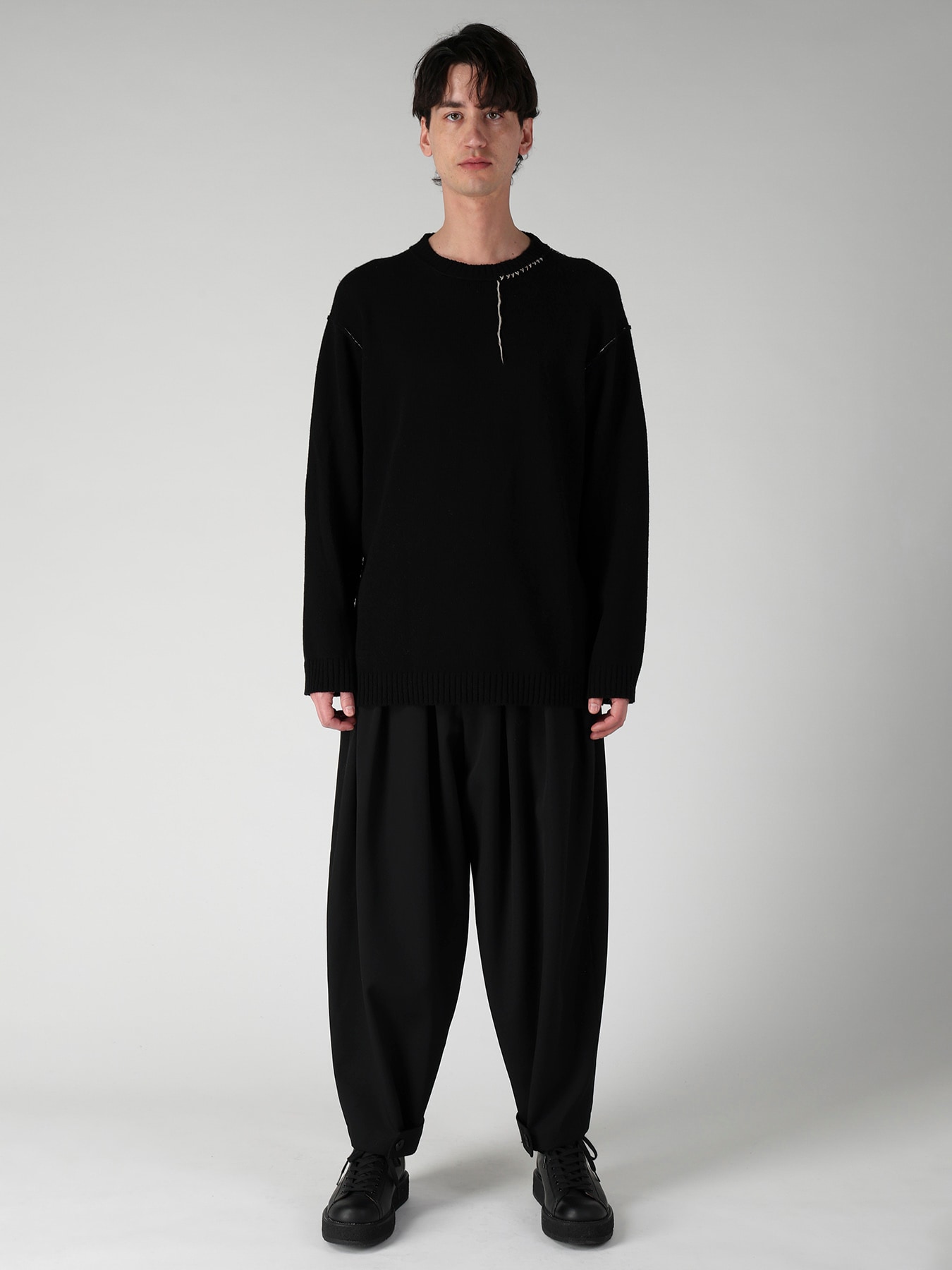 SINGLE JERSEY+EMBROIDERY EMBROIDERY ROUND NECK PO