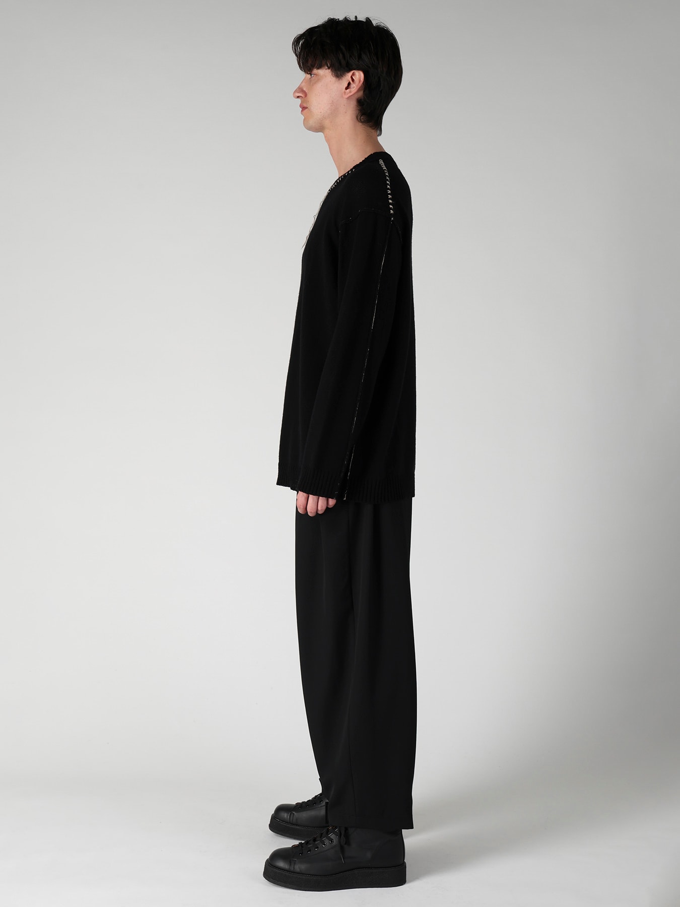 SINGLE JERSEY+EMBROIDERY EMBROIDERY ROUND NECK PO