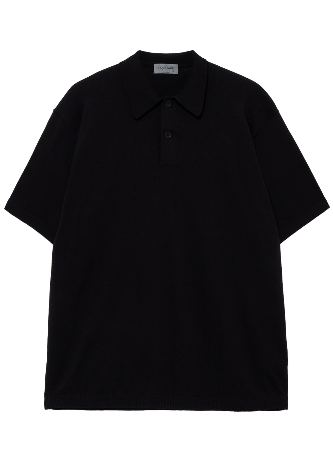 COTTON JERSEY KNIT POLO SHIRT